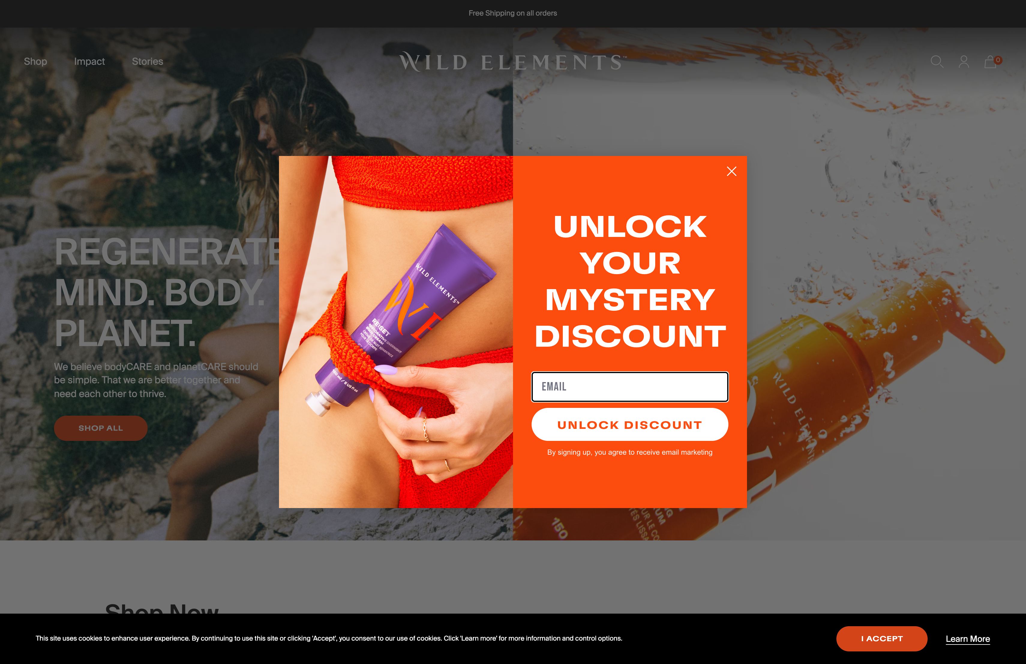 Innovative Shopify Plus Site Development for Wild Elements: Merging Skincare with Environmental Responsibility