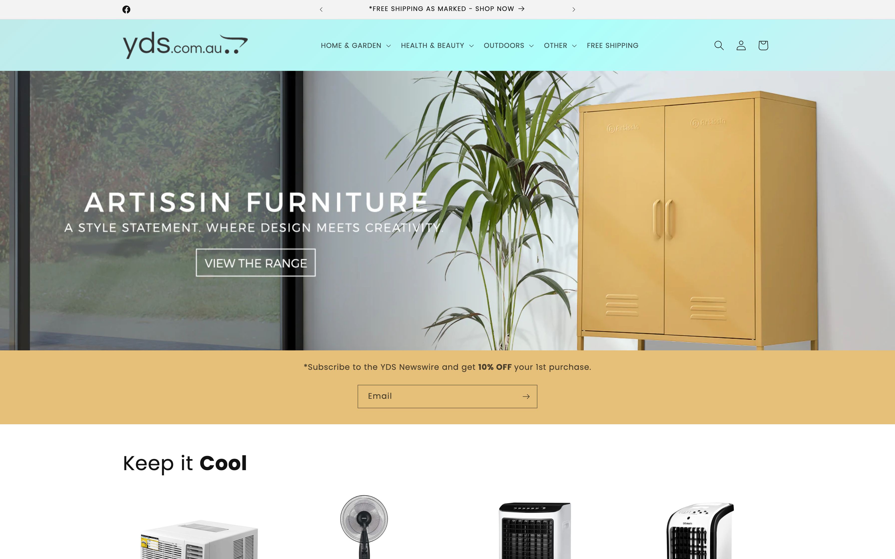 YDS.com.au screenshot