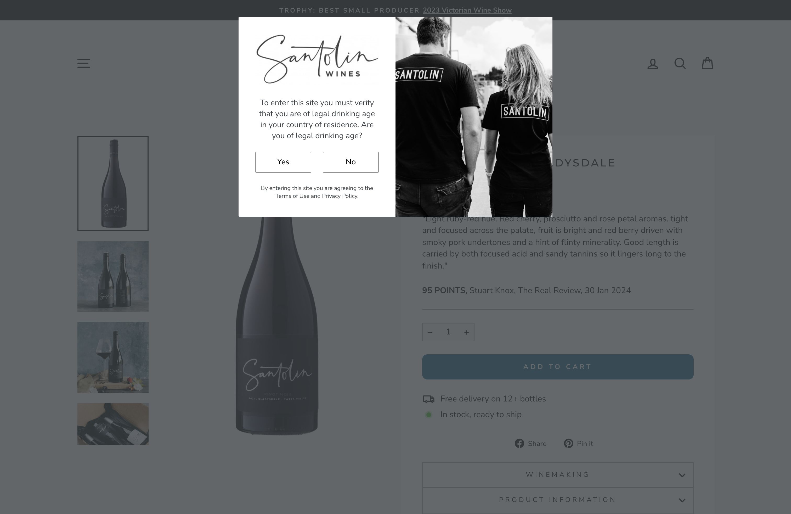 Santolin Wines screenshot 5
