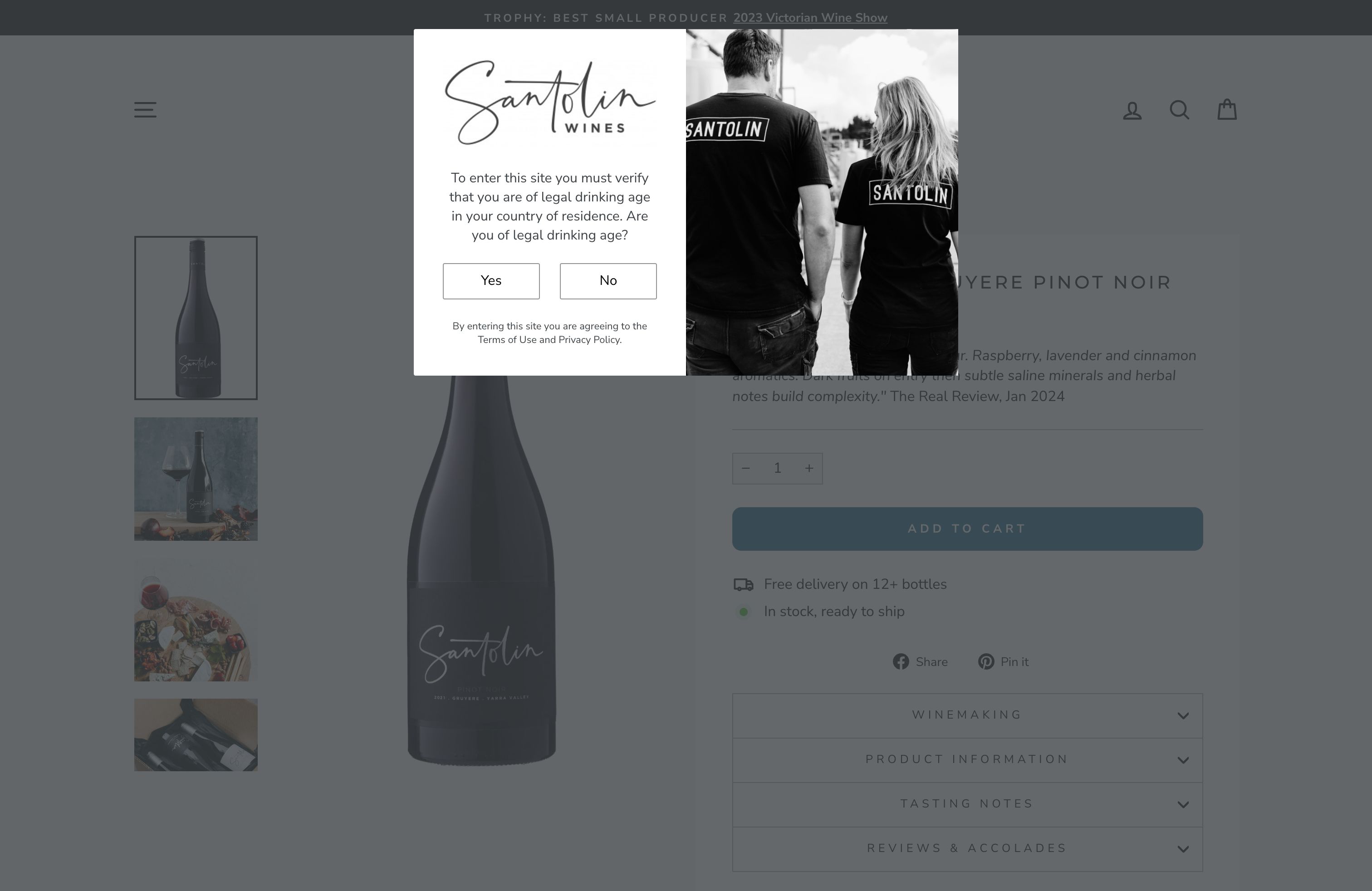 Santolin Wines screenshot 3