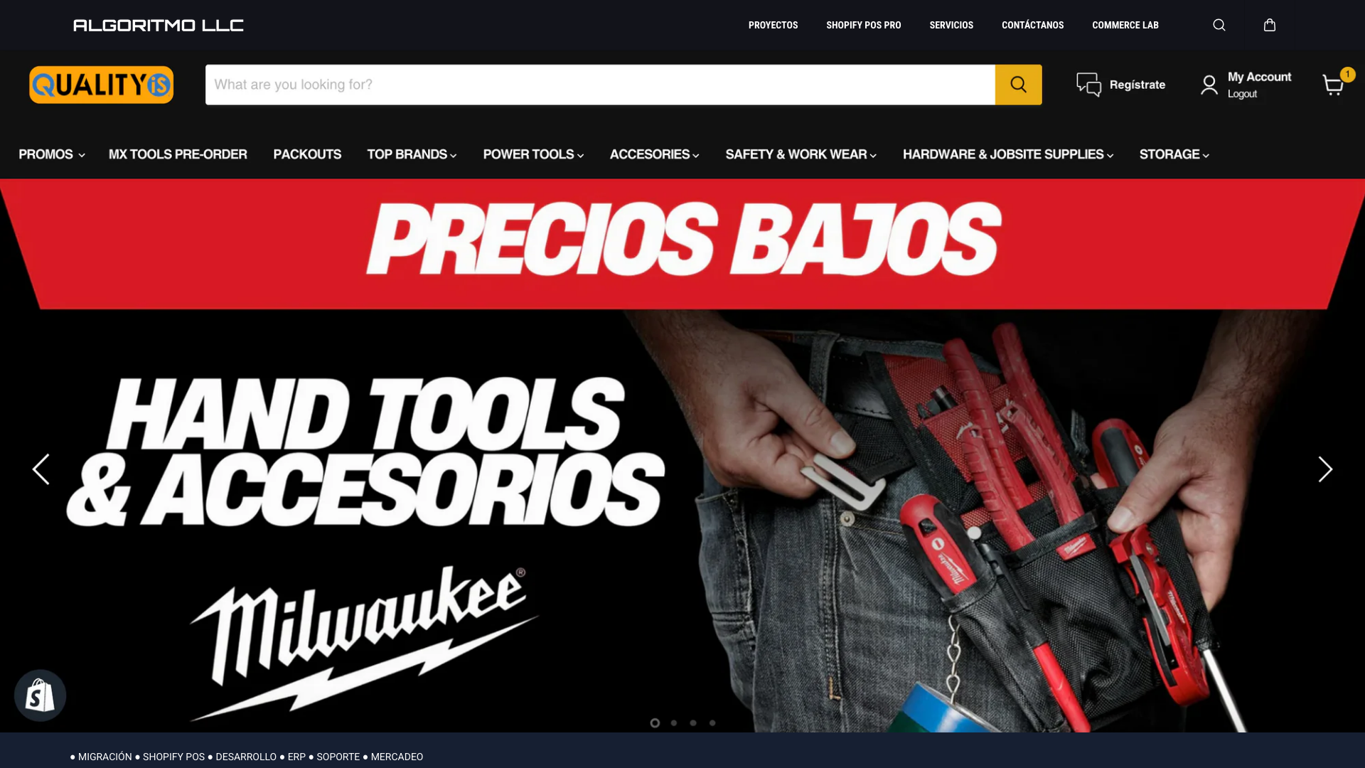 Migrating and Unifying Systems: Quality IS Modernizes Commerce screenshot