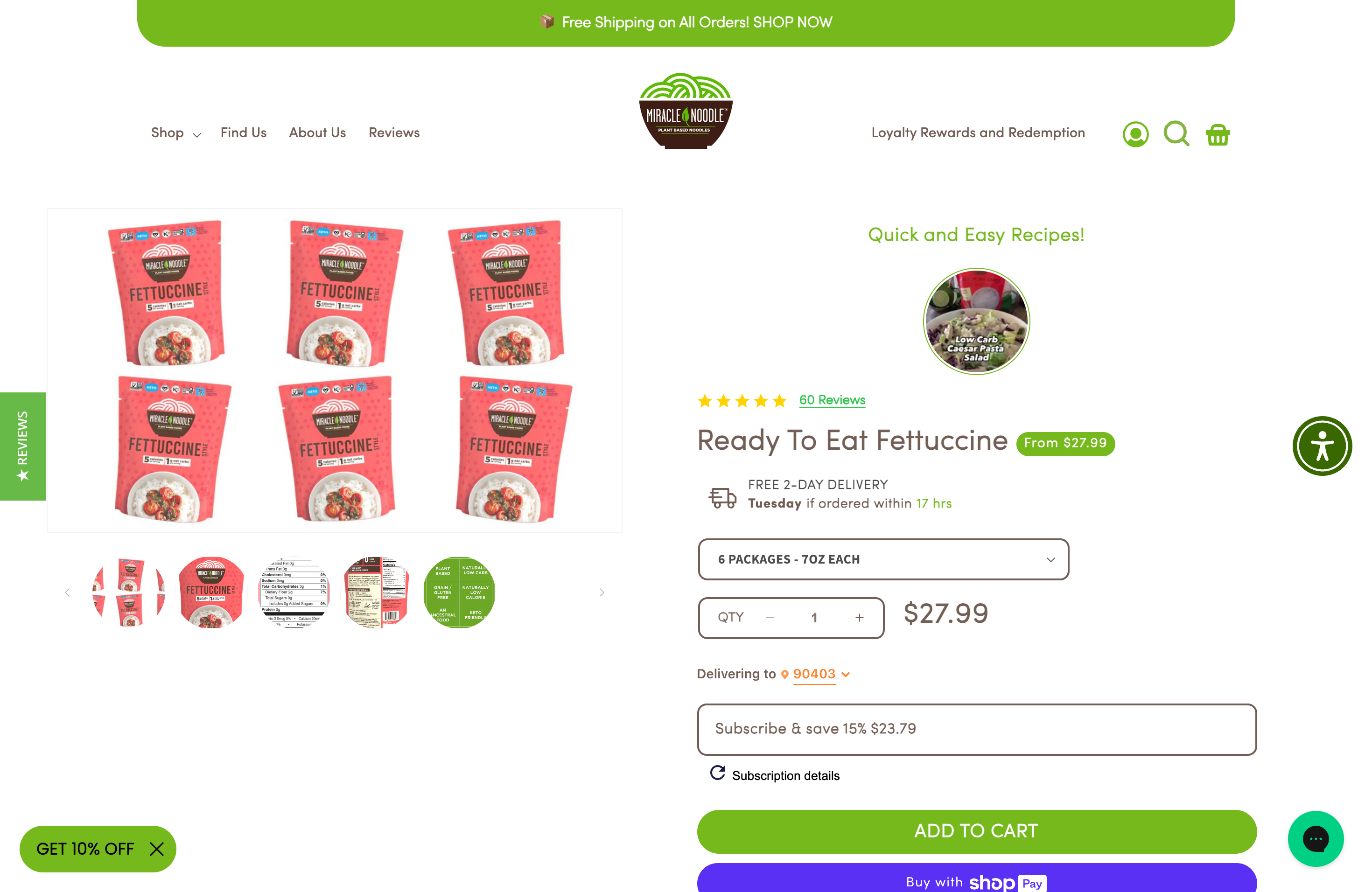 Miracle Noodle screenshot 3