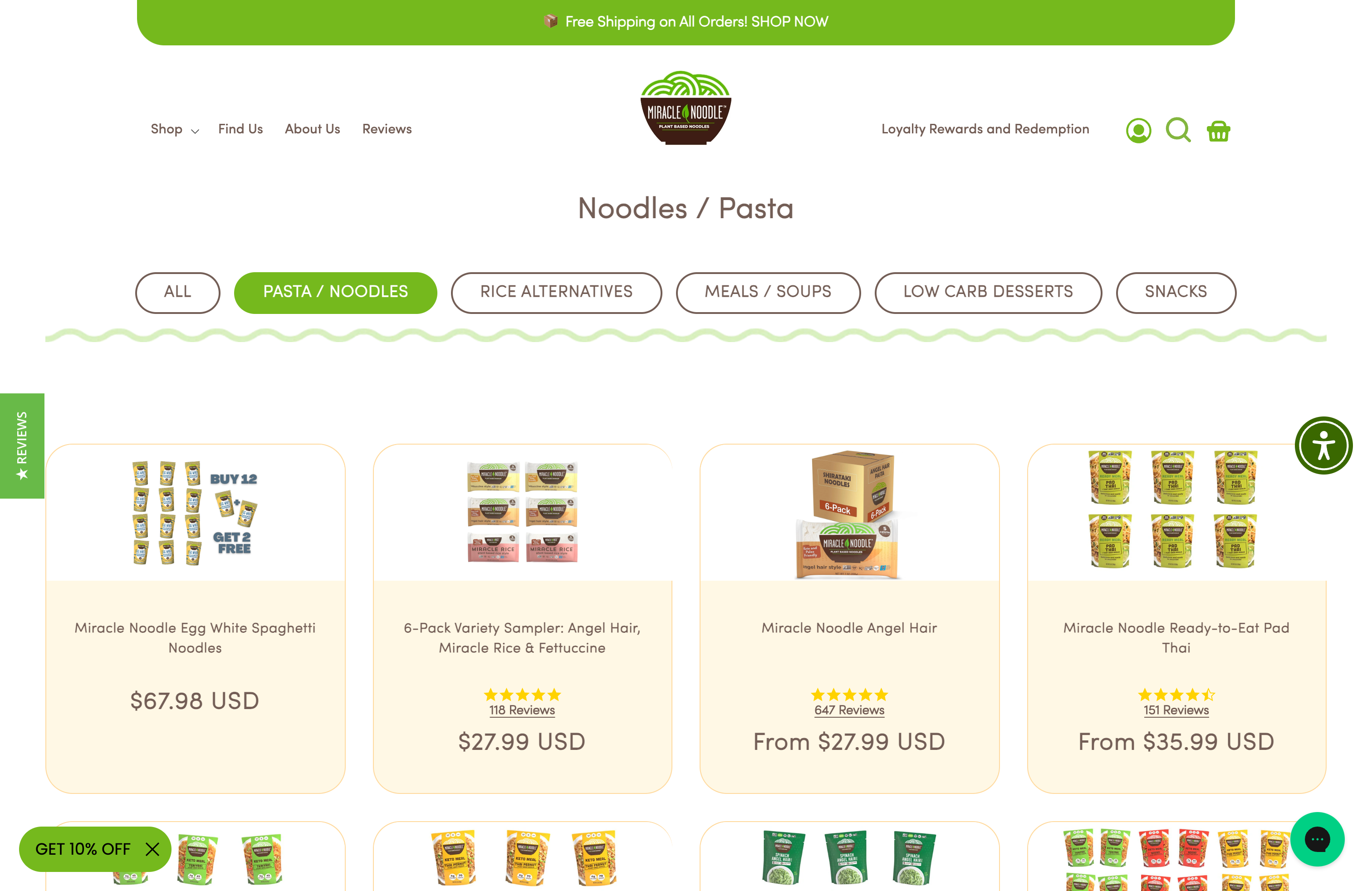 Miracle Noodle screenshot