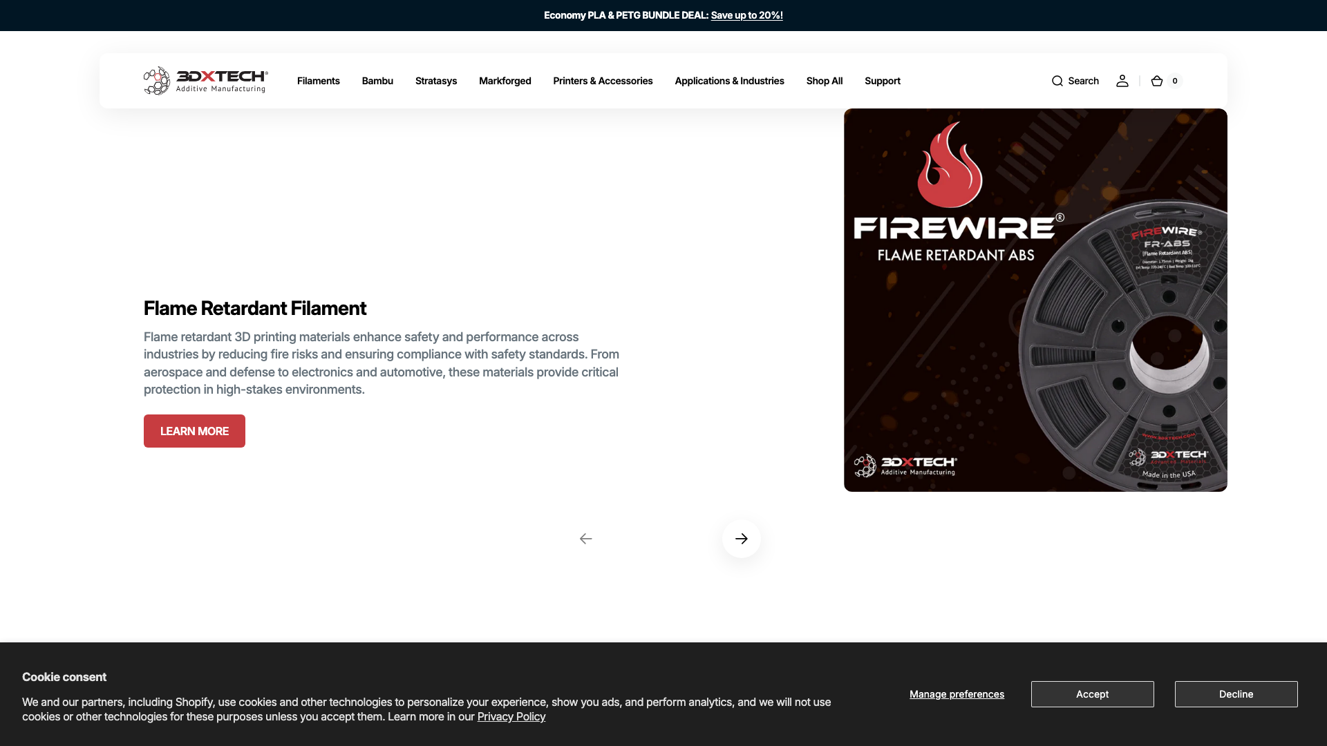 3DXTECH’s Shopify Plus Site & WooCommerce Migration