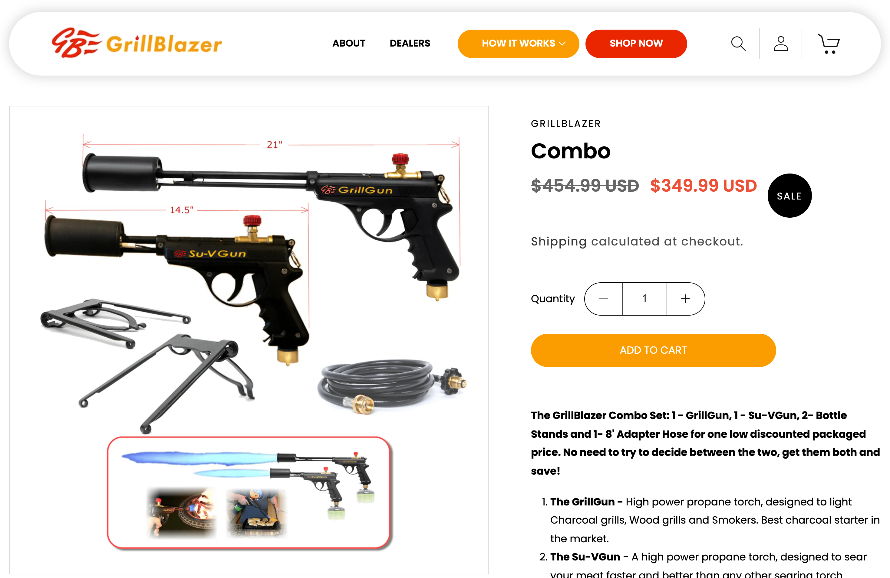 Grillblazer | Shopify 2.0 upgrade screenshot 4