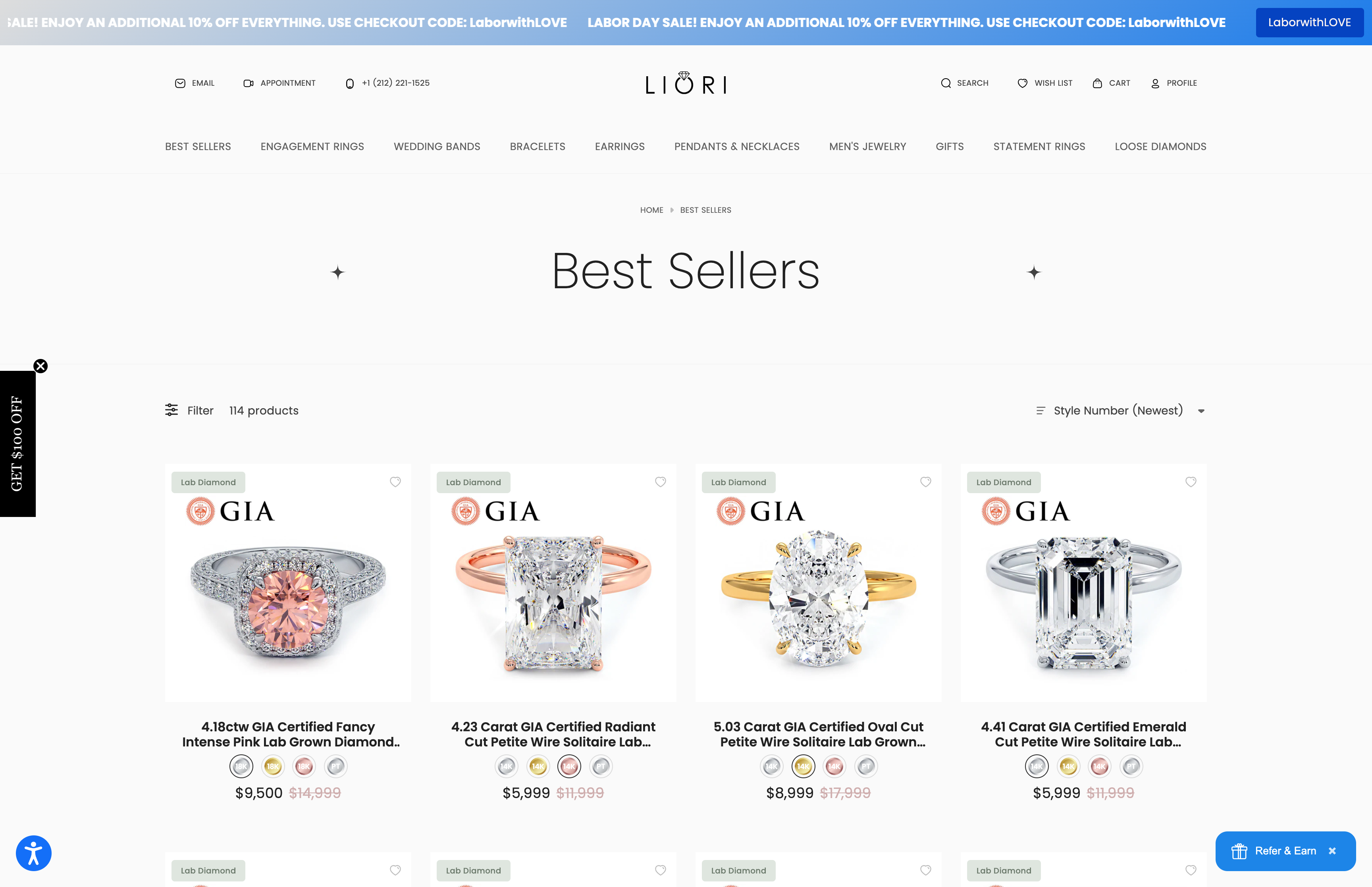 Liori Diamonds screenshot 2