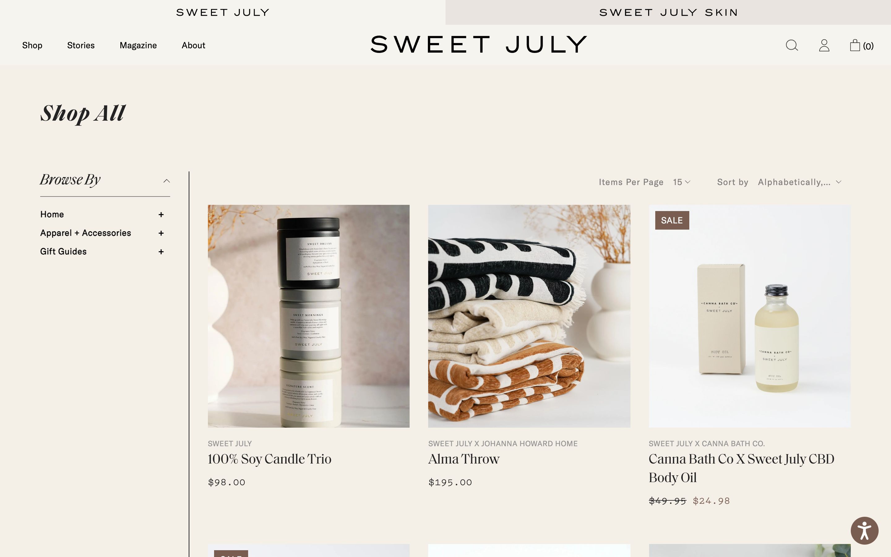 SweetJuly Skincare screenshot 3