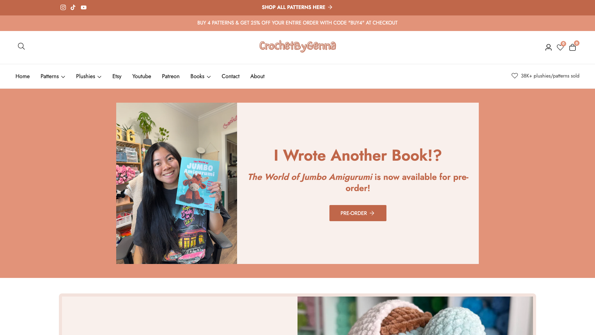 Crochet by Jenna – Etsy to Shopify Expansion & Store Build