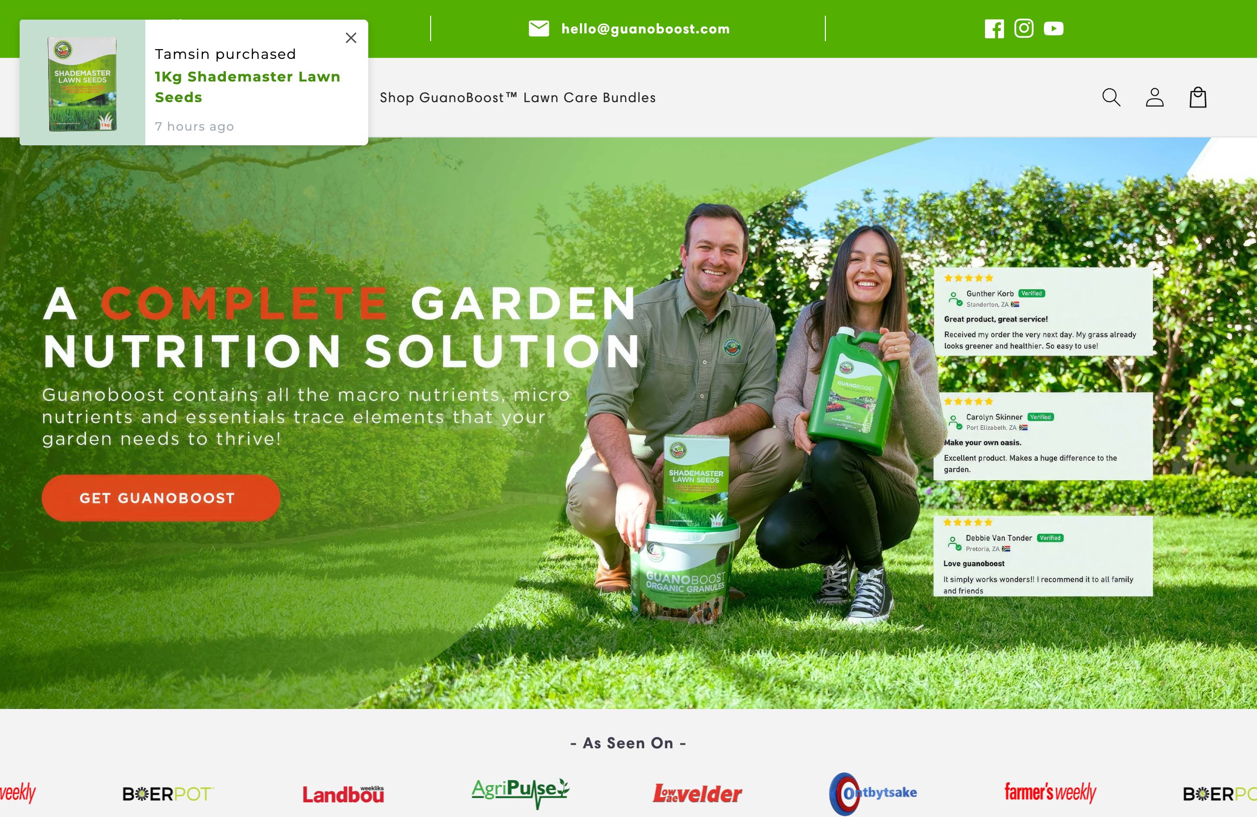 Guanoboost screenshot 5