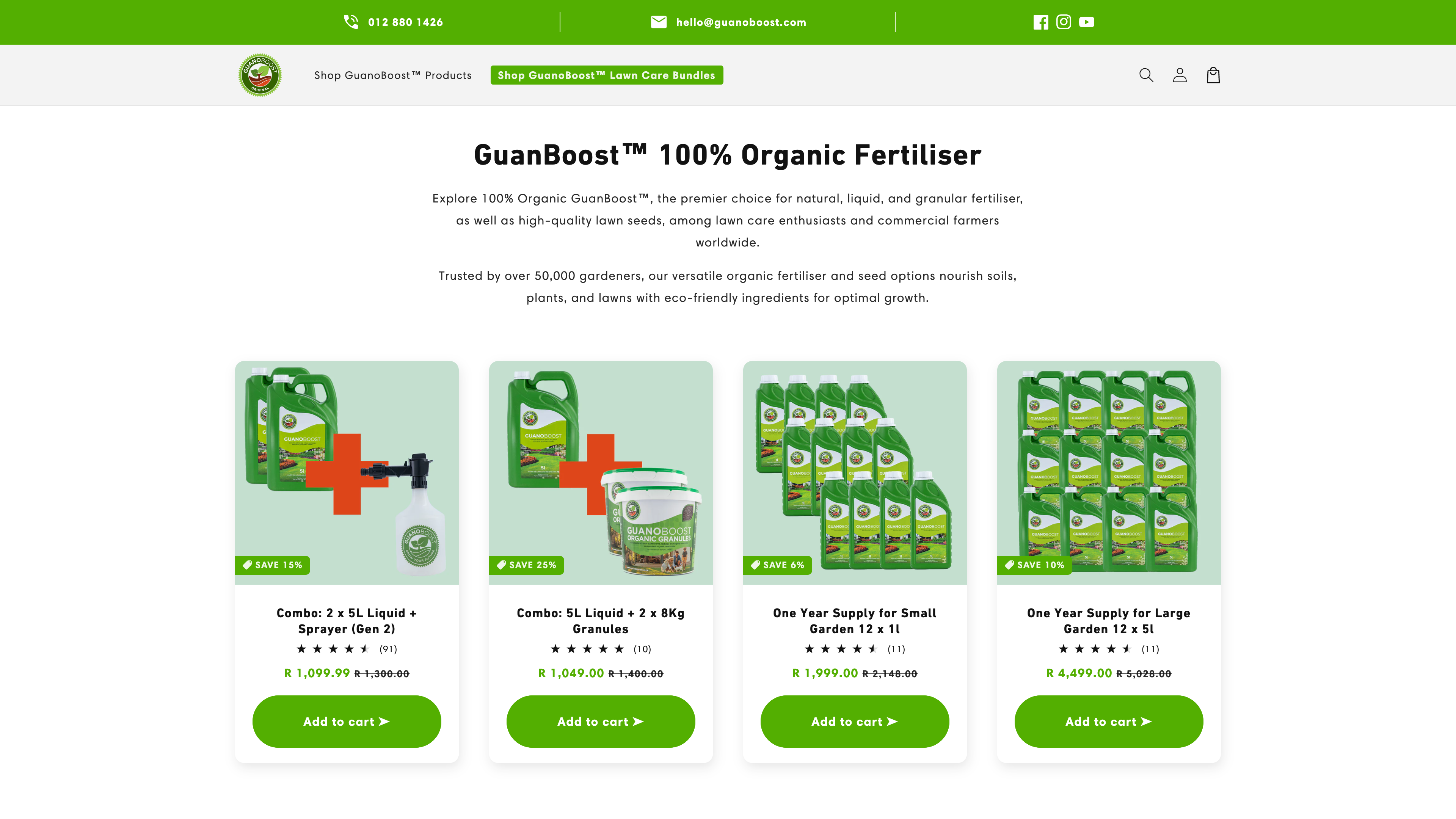 Guanoboost screenshot 2
