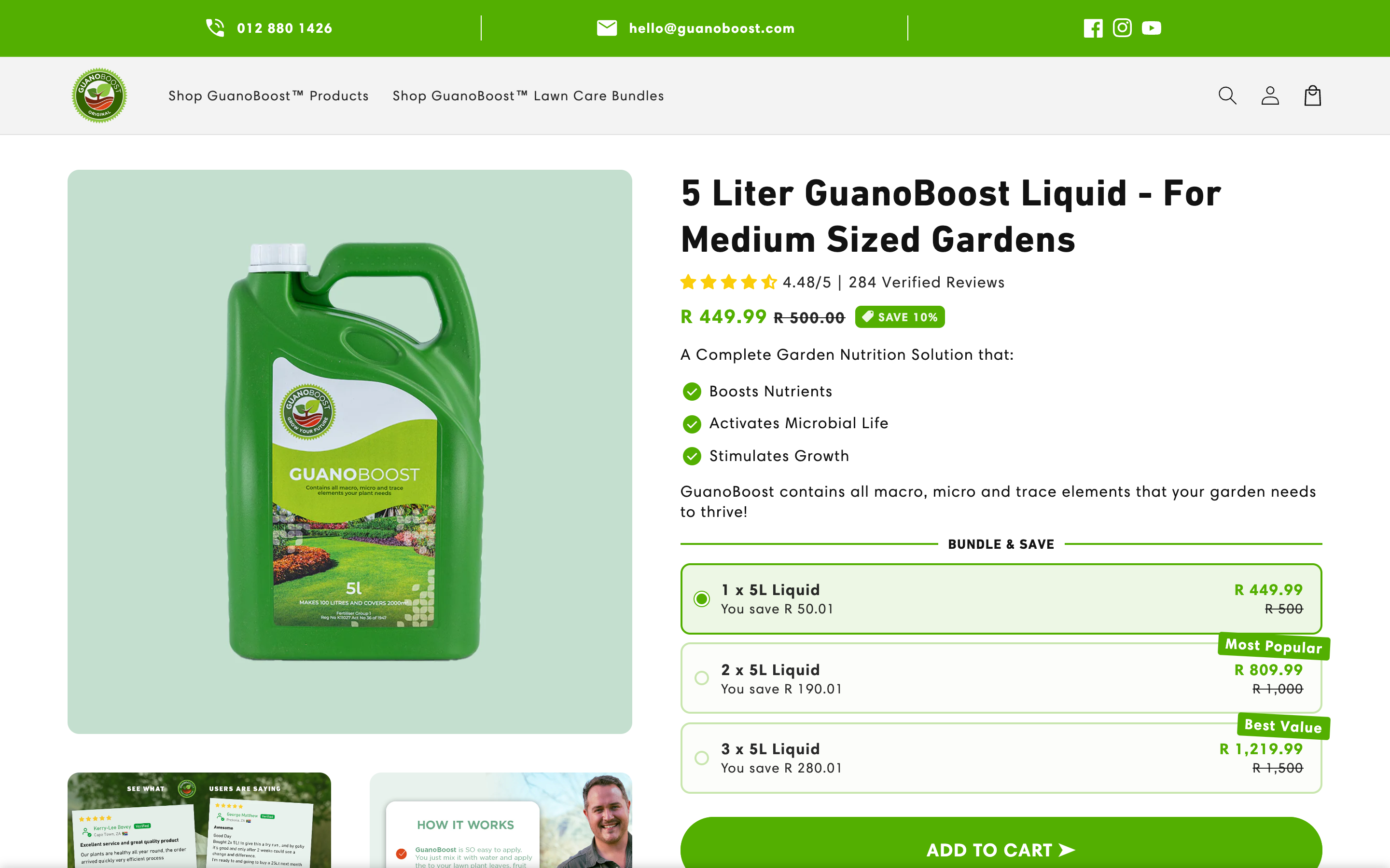 Guanoboost screenshot 3