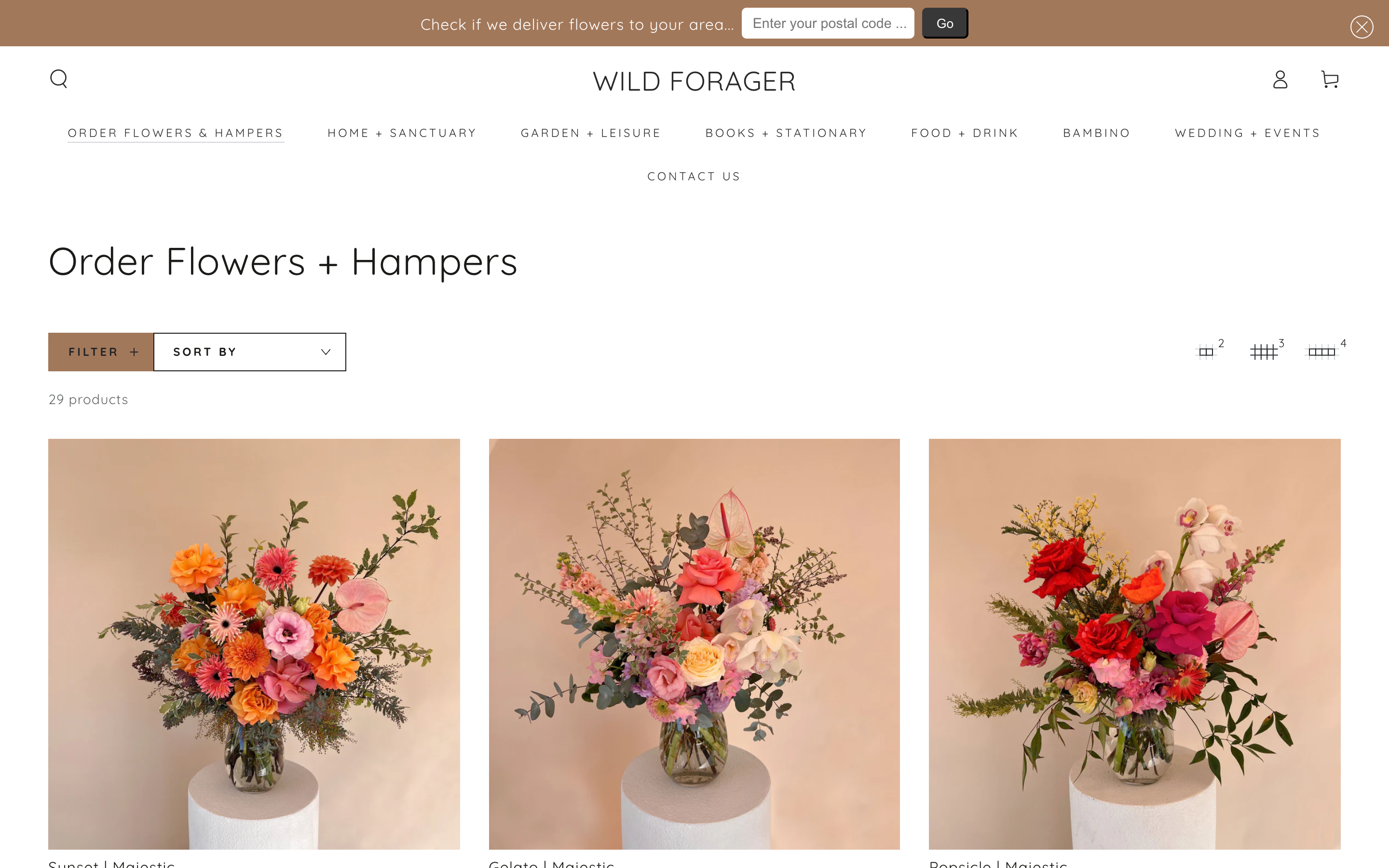Wild Forager | Shopify Store screenshot