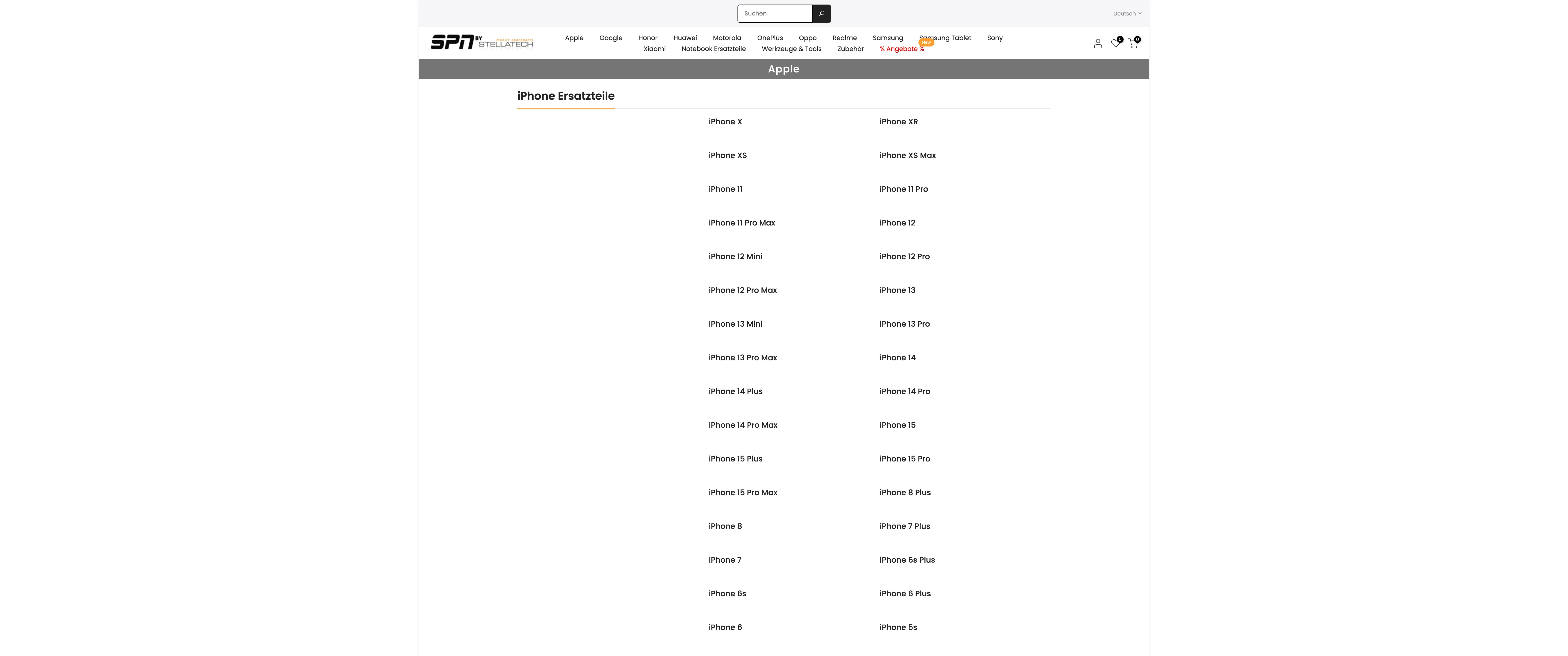 Migration von Shopware und Umsetzung B2B Features – spn.parts screenshot 2