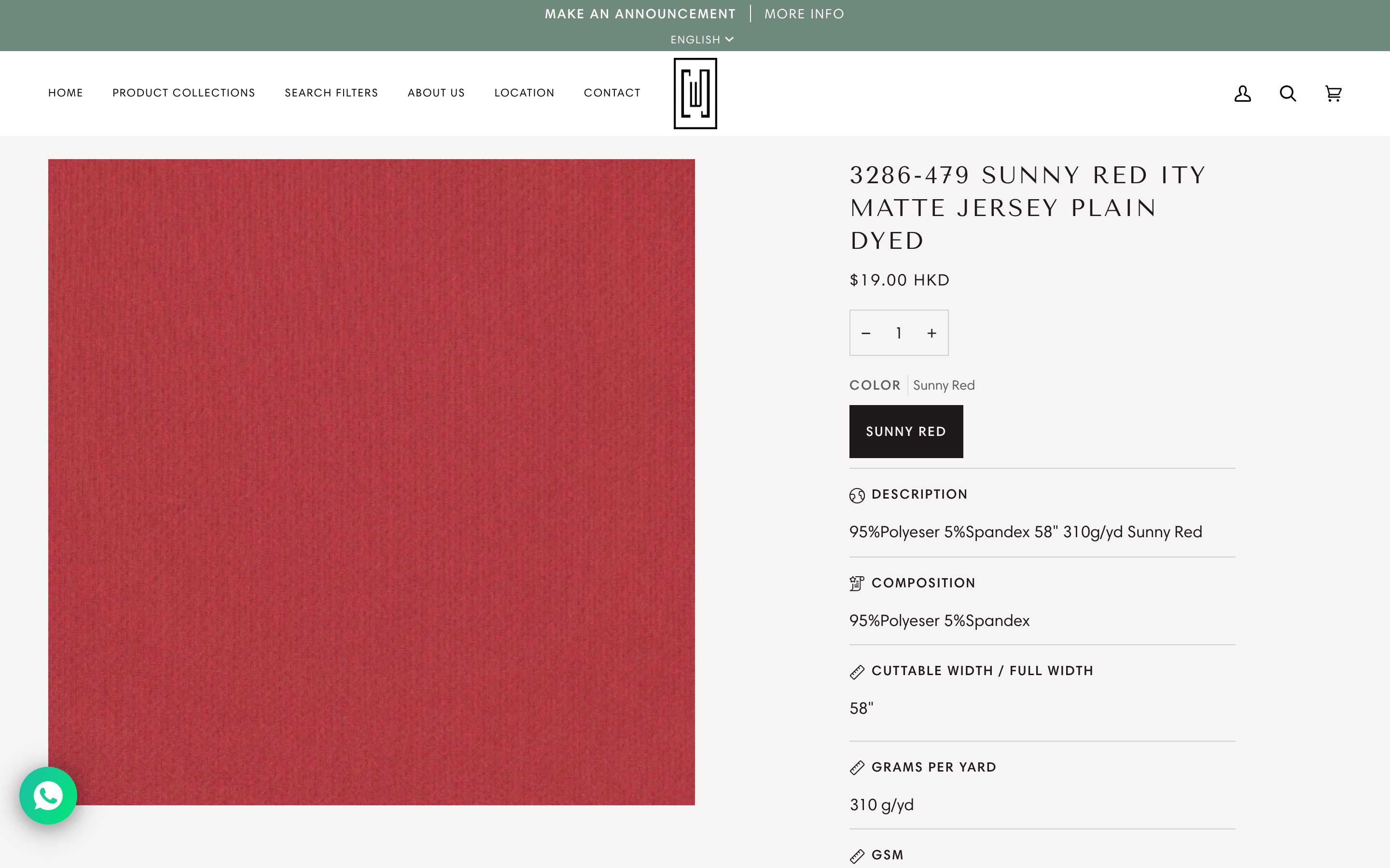 Chun Wing Hing - 3D Fabric Feature /  e-shop Set-up & Design screenshot 5