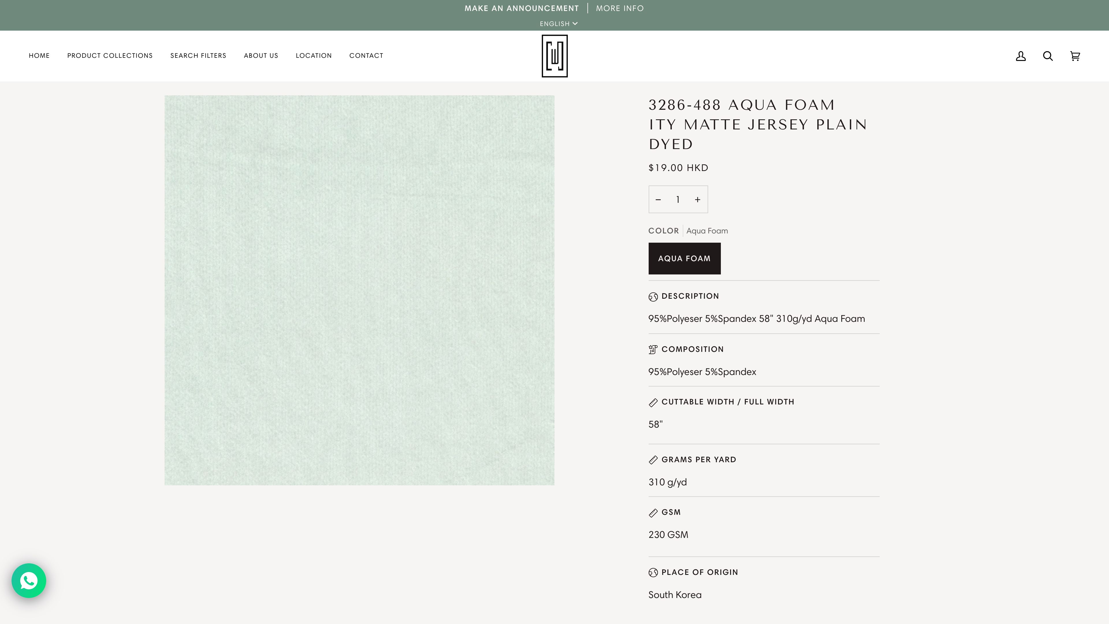 Chun Wing Hing - 3D Fabric Feature /  e-shop Set-up & Design screenshot 4