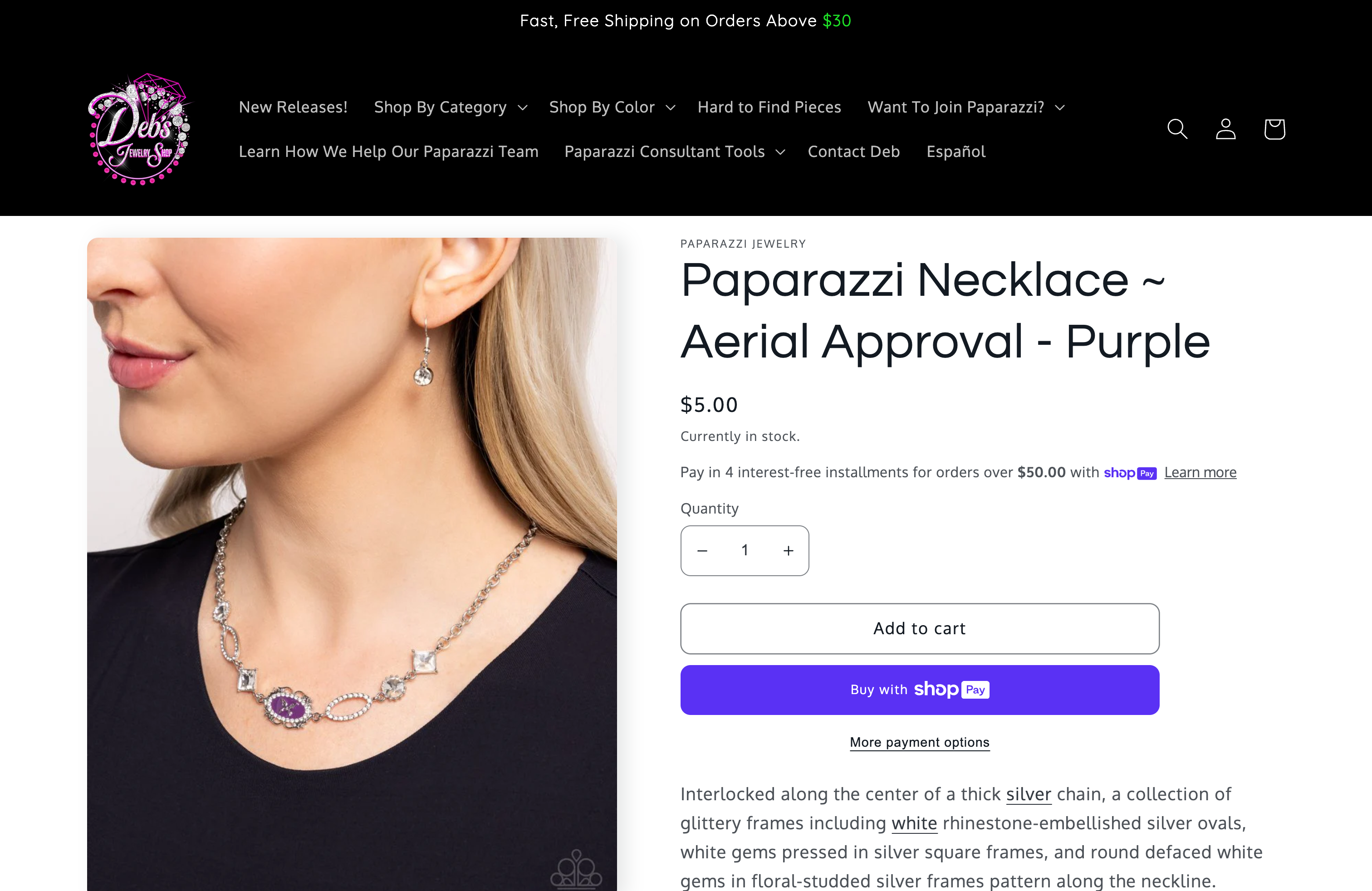 ORGANIC SEO:  Deb's Jewelry Shop screenshot 4