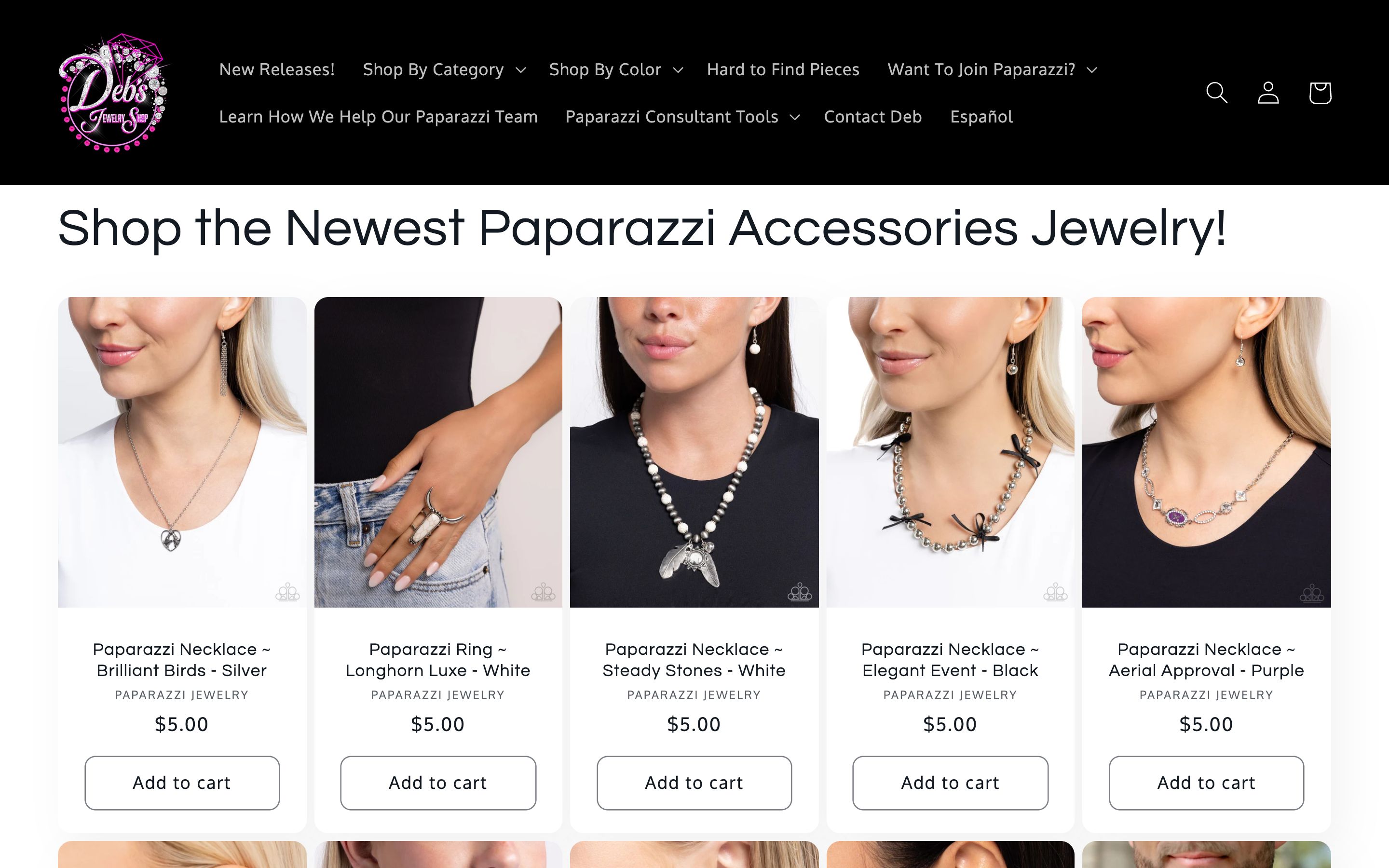 ORGANIC SEO:  Deb's Jewelry Shop screenshot 5