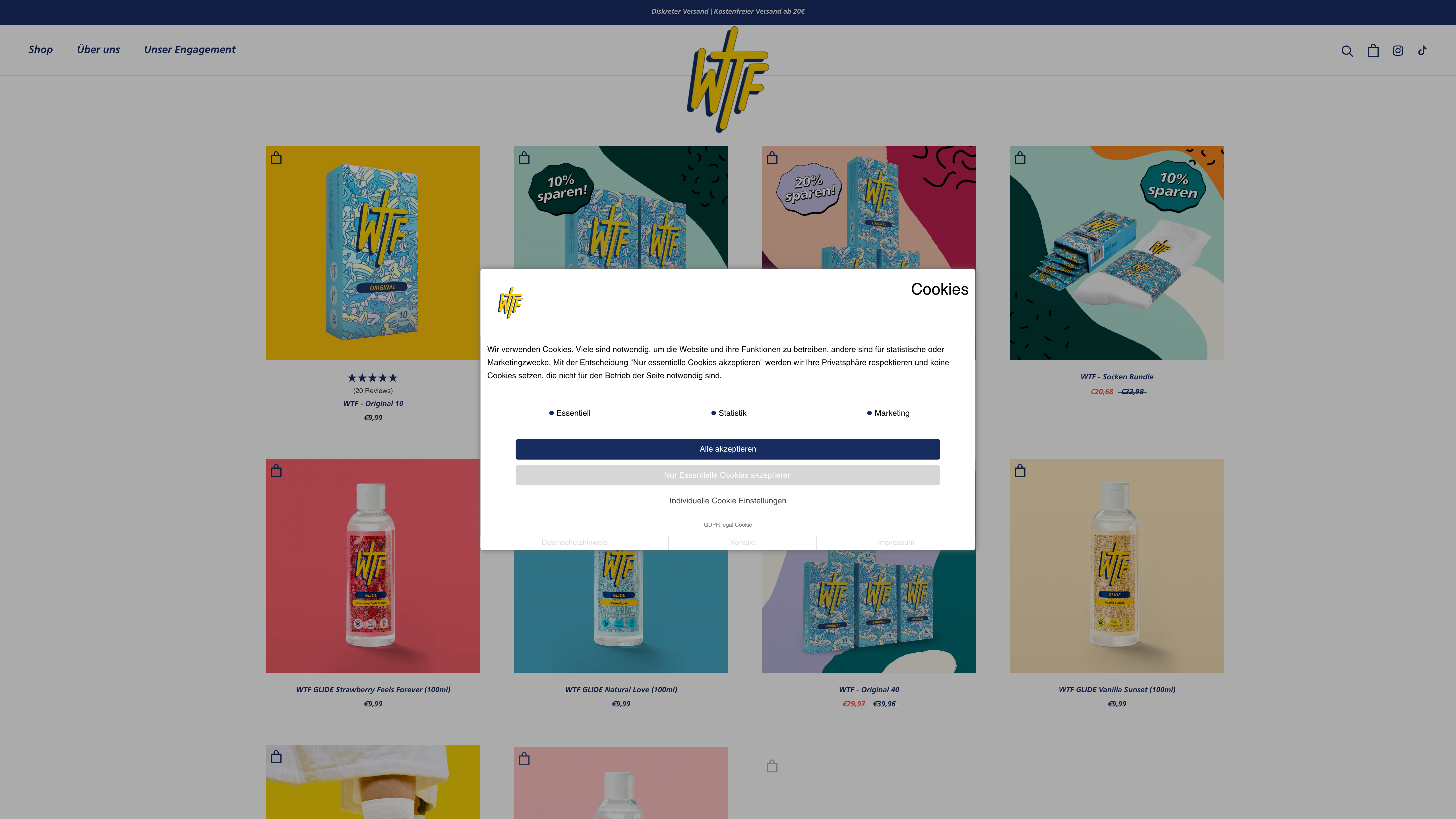 Shopify Launch WTF screenshot