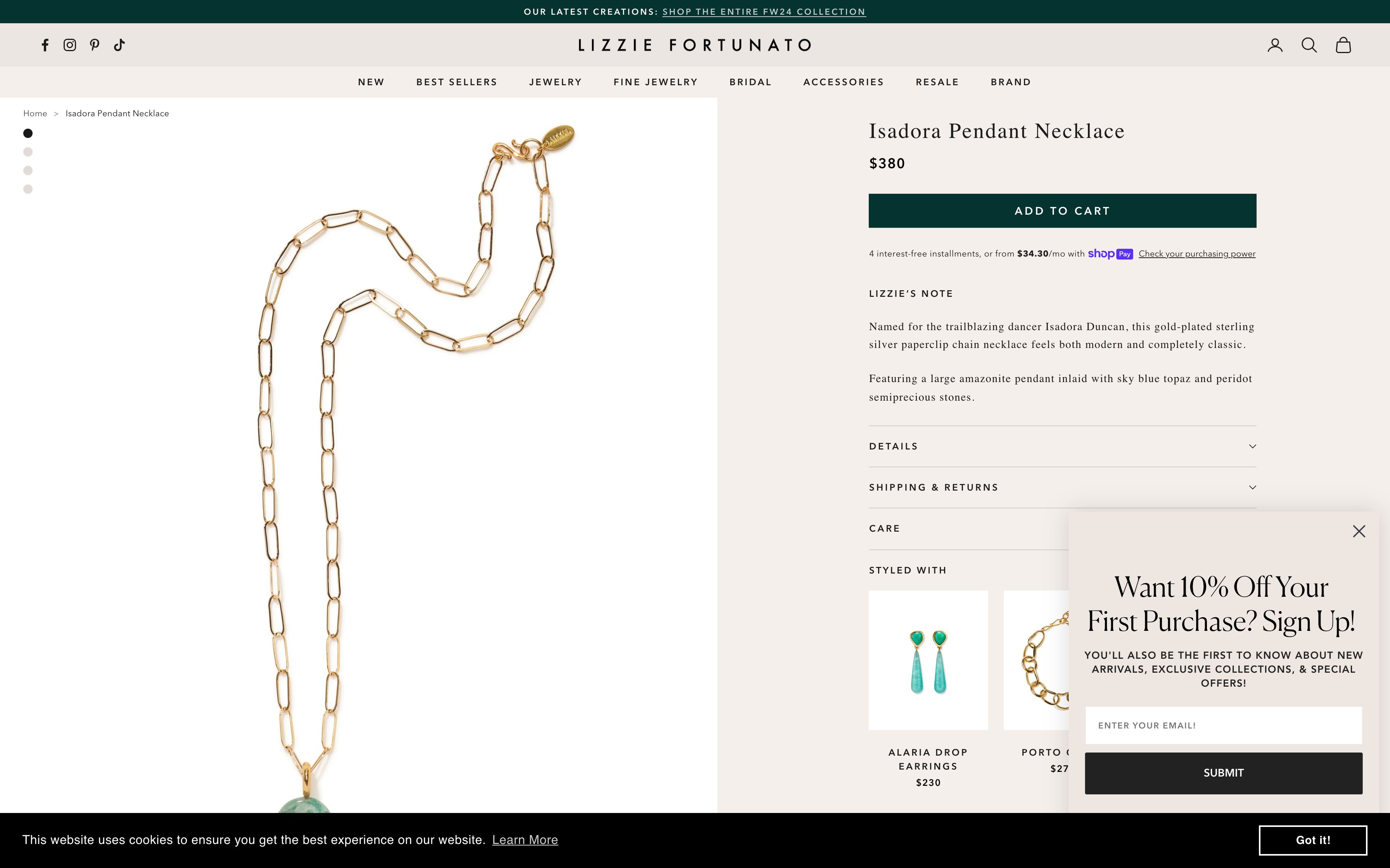 Lizzie Fortunato screenshot 4