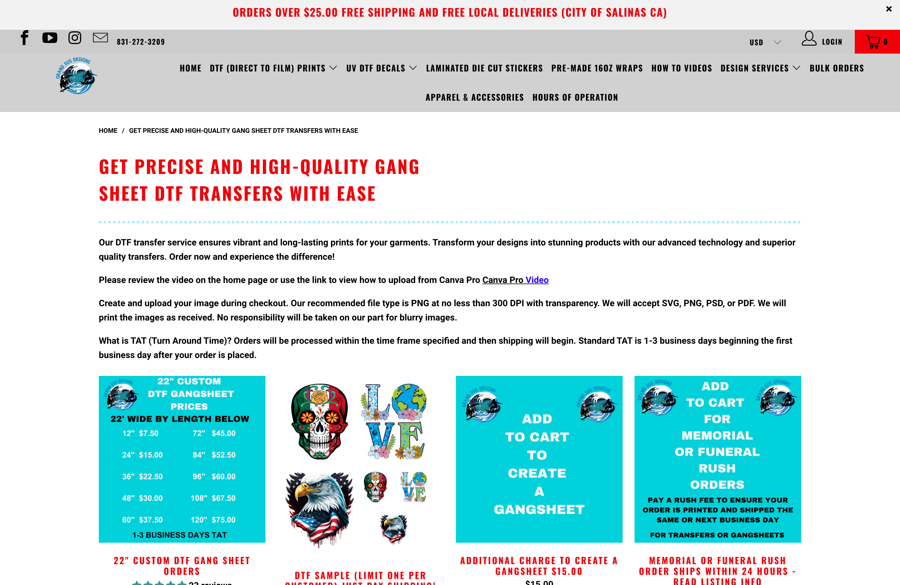 Grandsus Designs screenshot 2