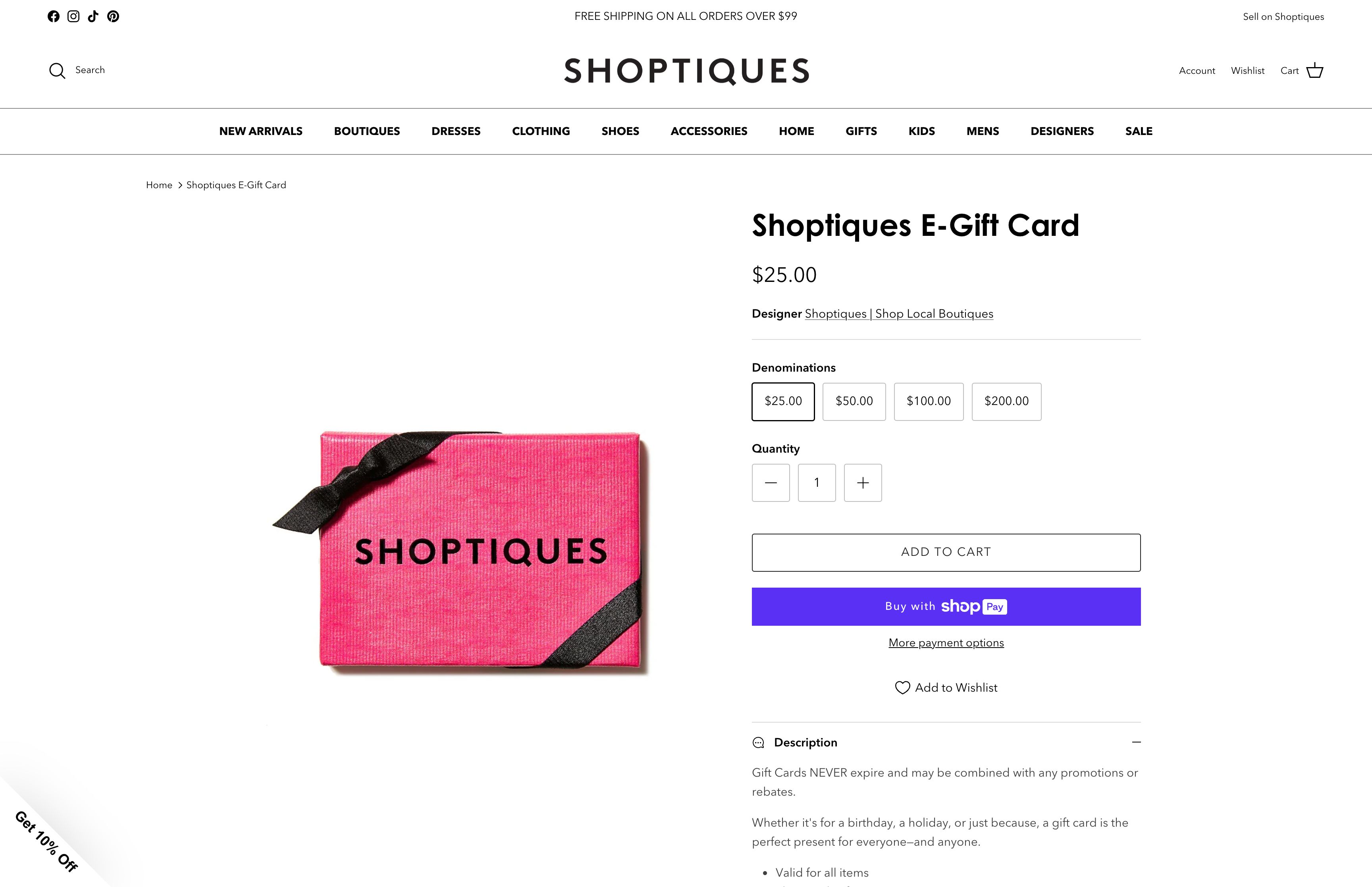 Shoptiques screenshot 5