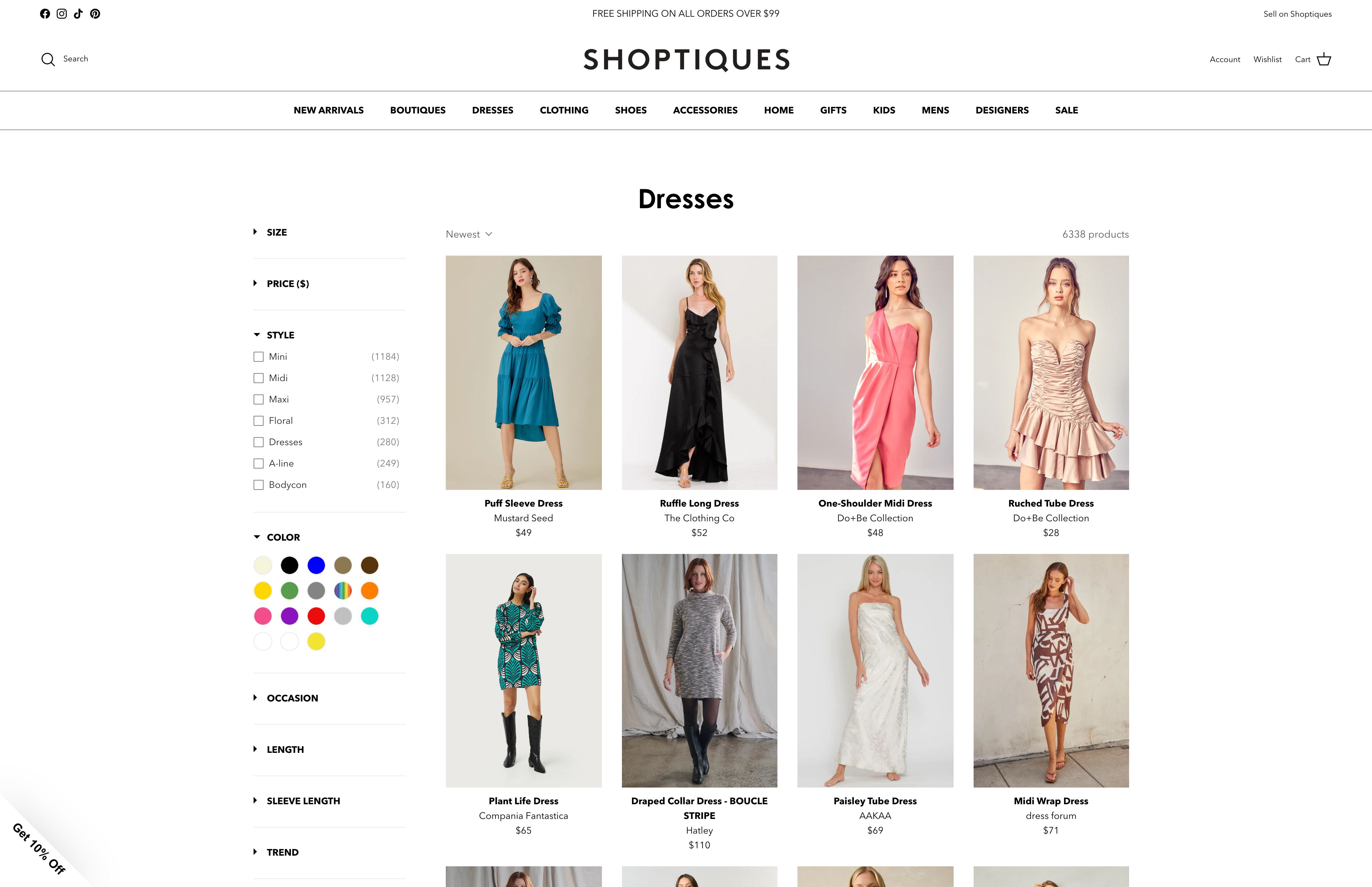 Shoptiques screenshot 4