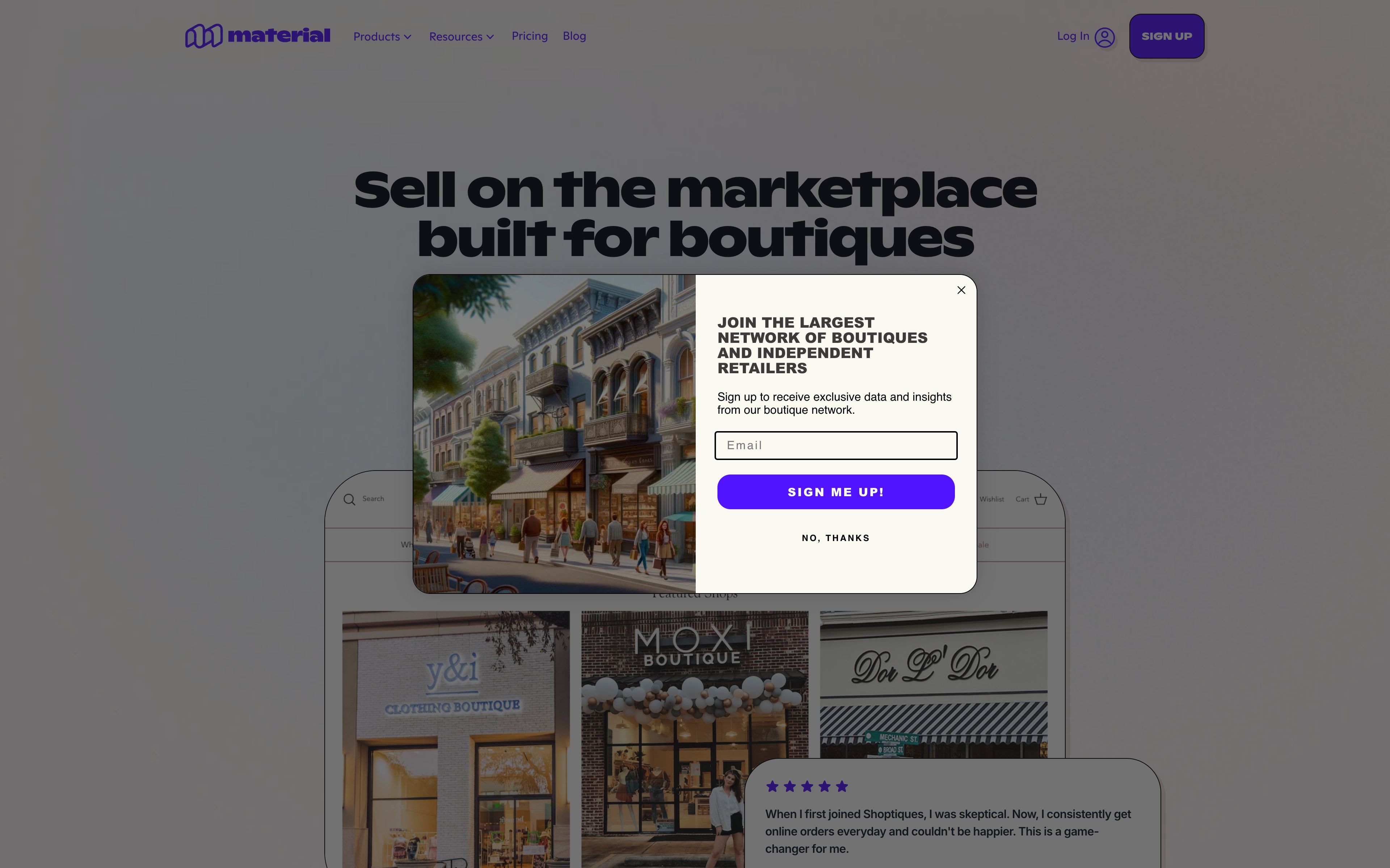 Shoptiques screenshot 2