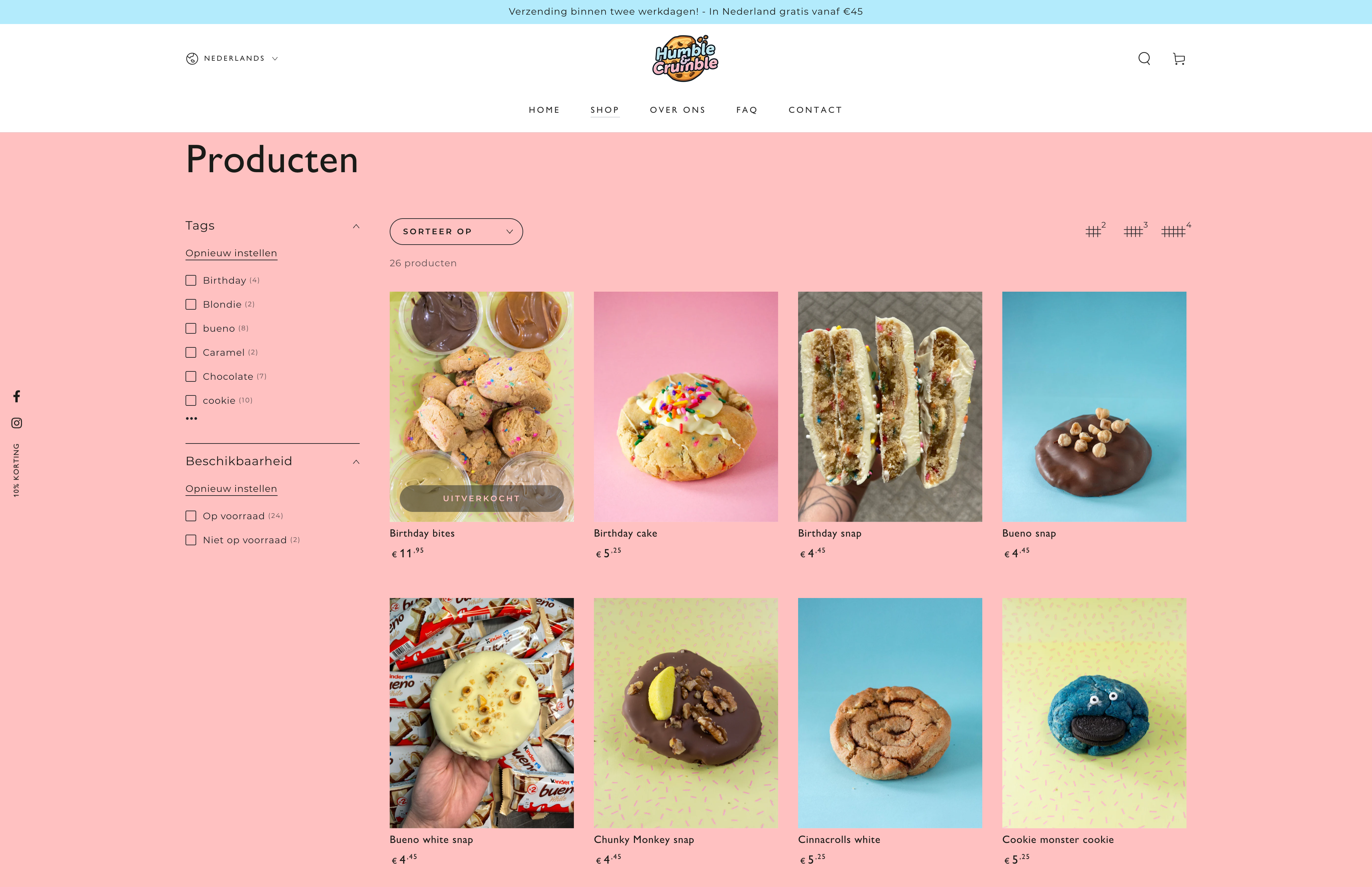 Humble & Crumble screenshot