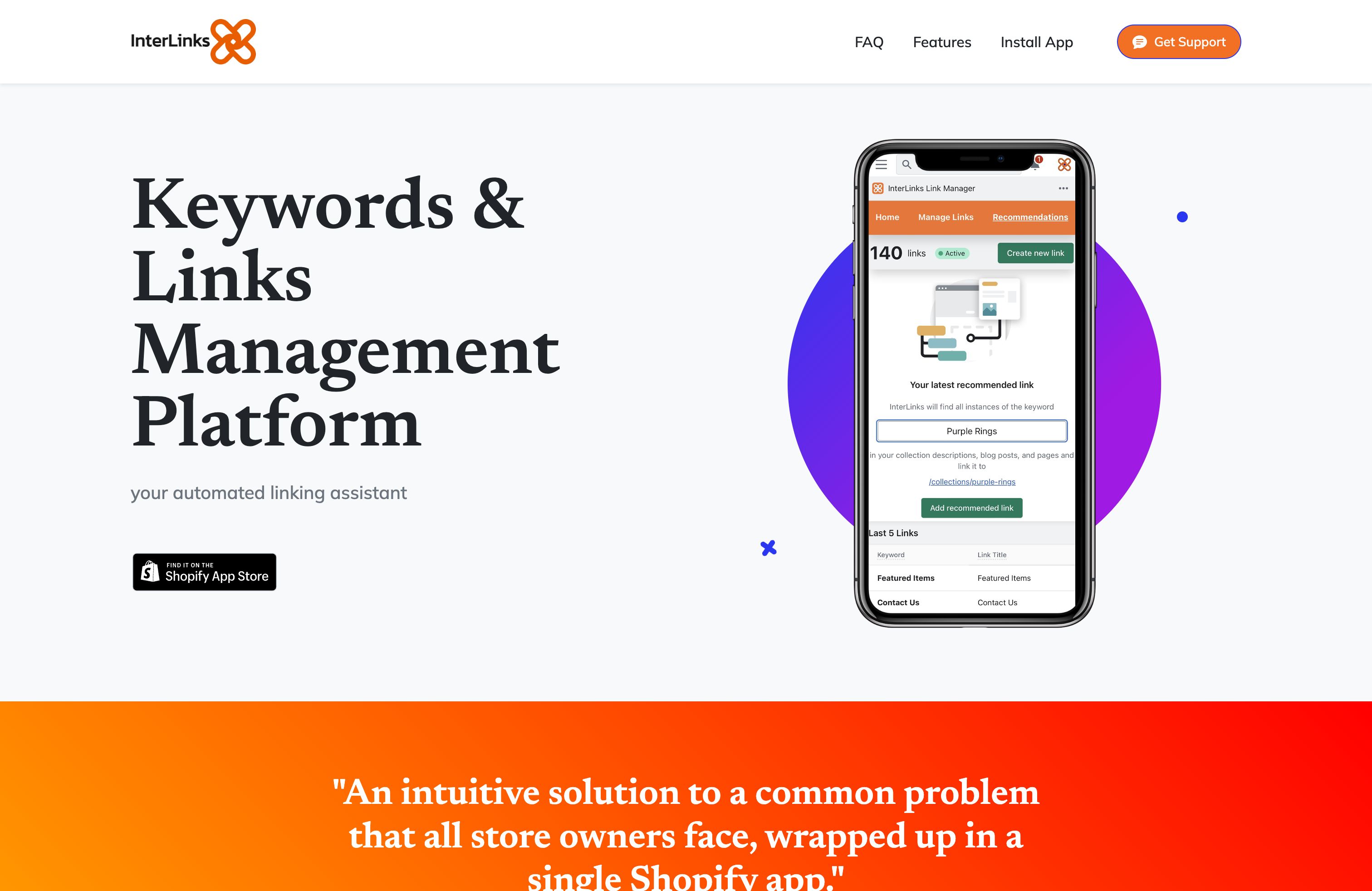 Development of InterLinks Linking App: Global Link Automation Solution