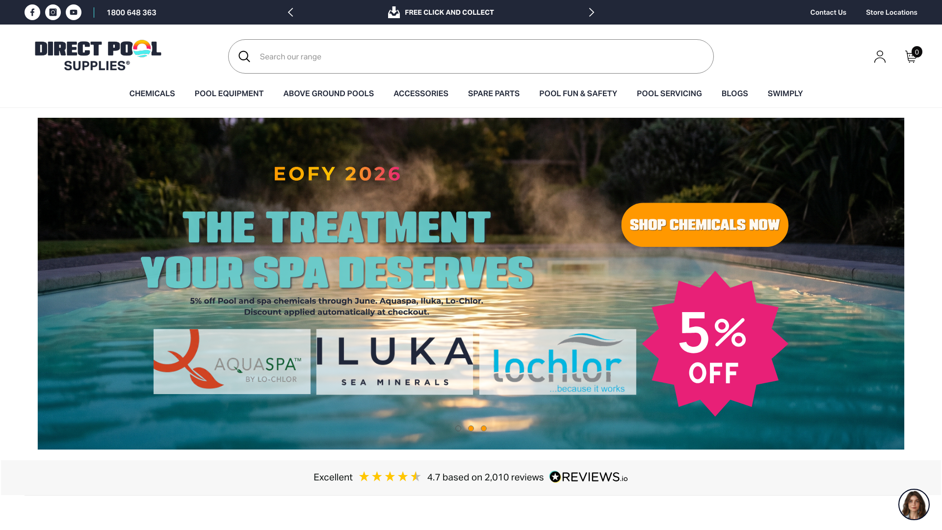 Direct Pool Supplies - Pool and Spa Supplies