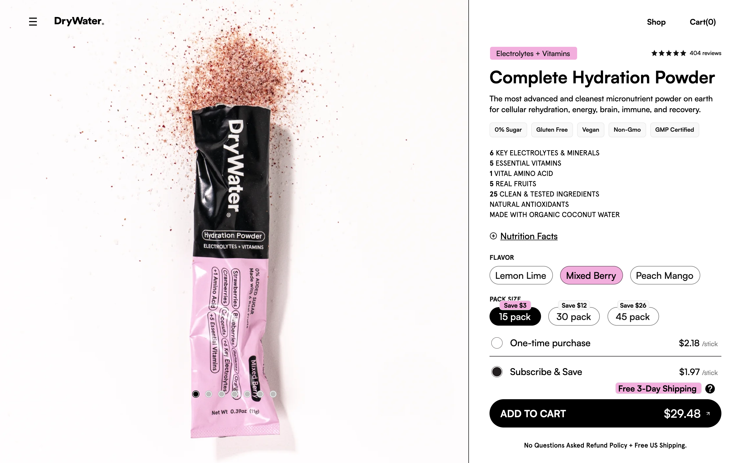 Drywater screenshot 3