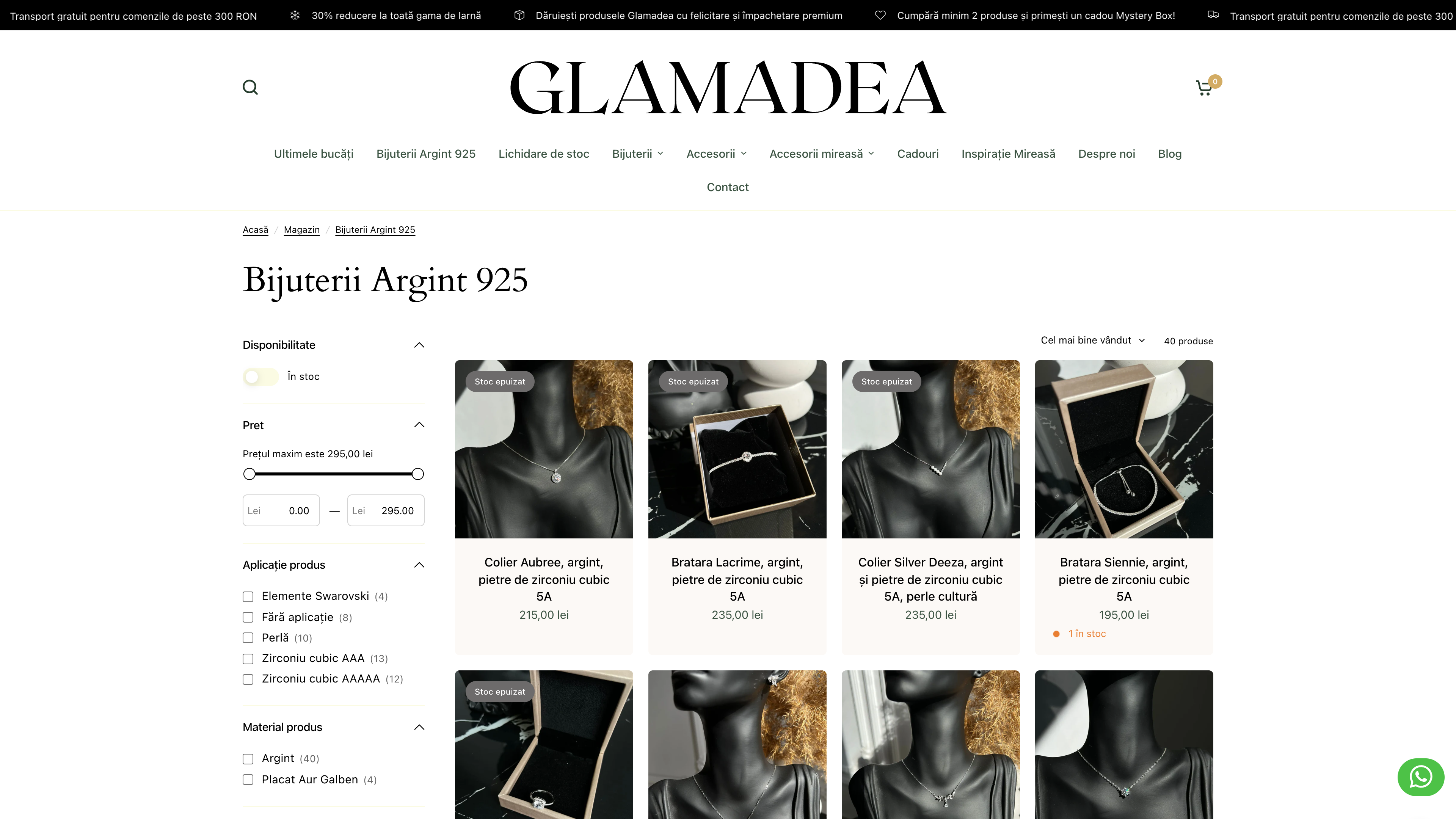 Elevating Glamadea: A Shopify Success Story by Cultivam Afaceri screenshot 3