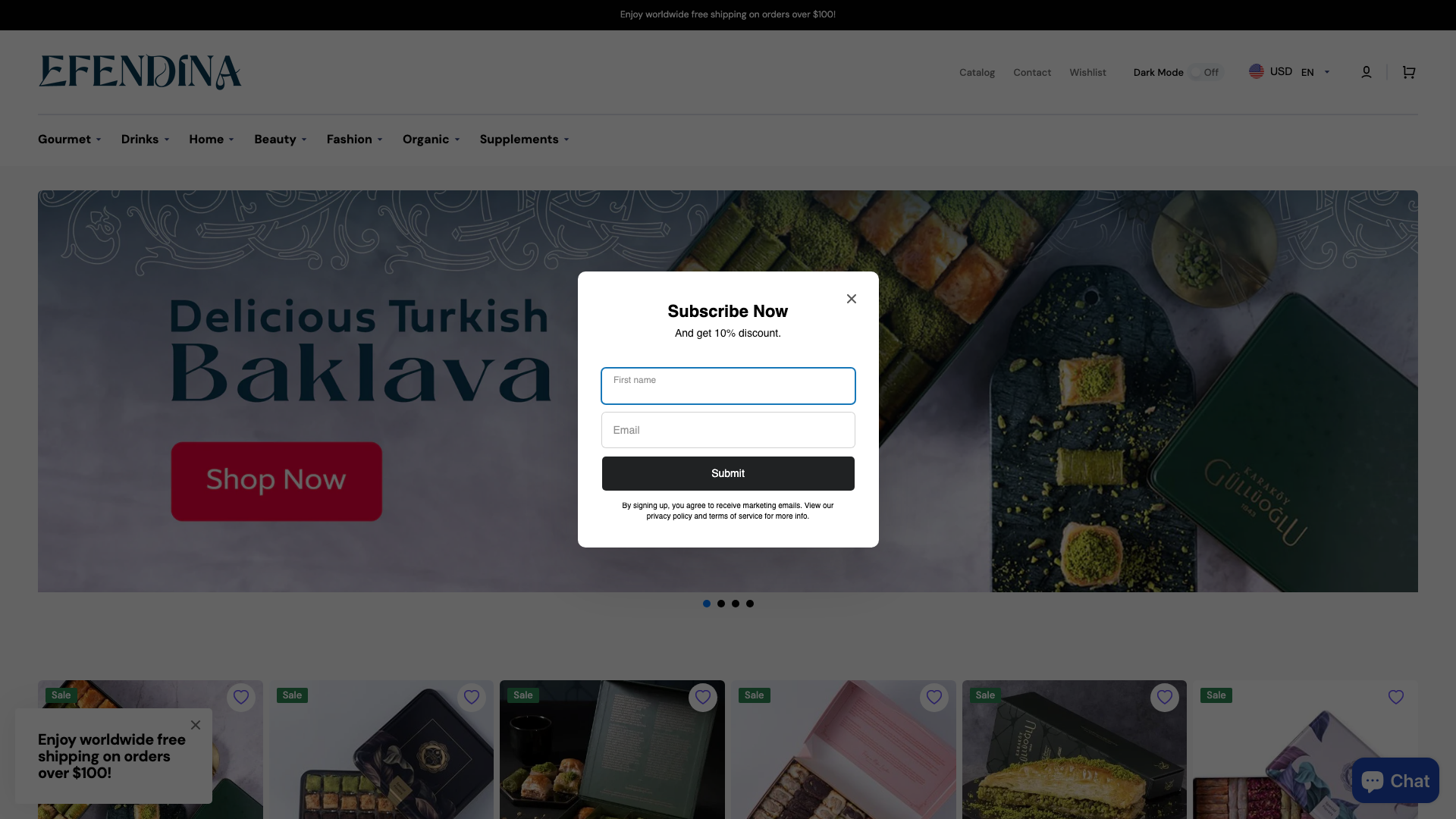 Online Marketplace for Turkish Products
