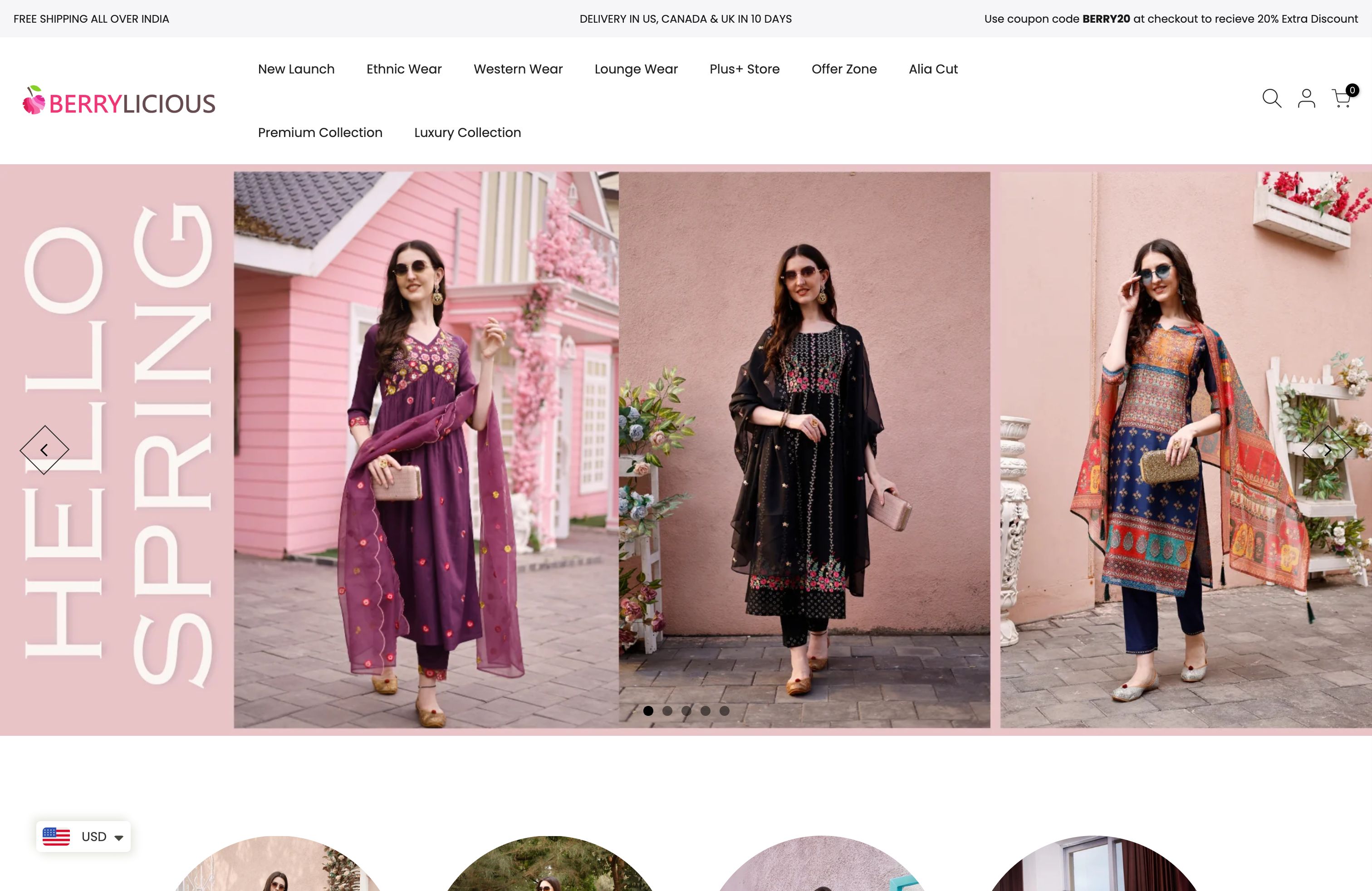 Berrylicious Clothing  - Shopify Website Development screenshot 7