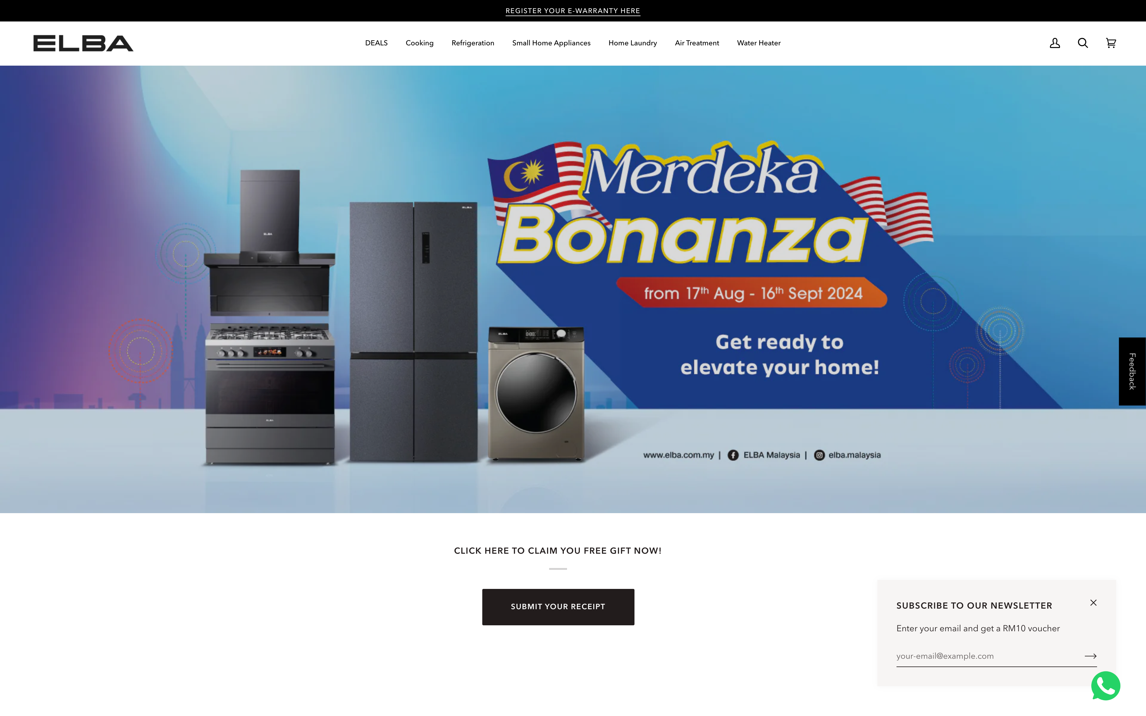 Shopify Advanced Online Store Development for Elba Malaysia