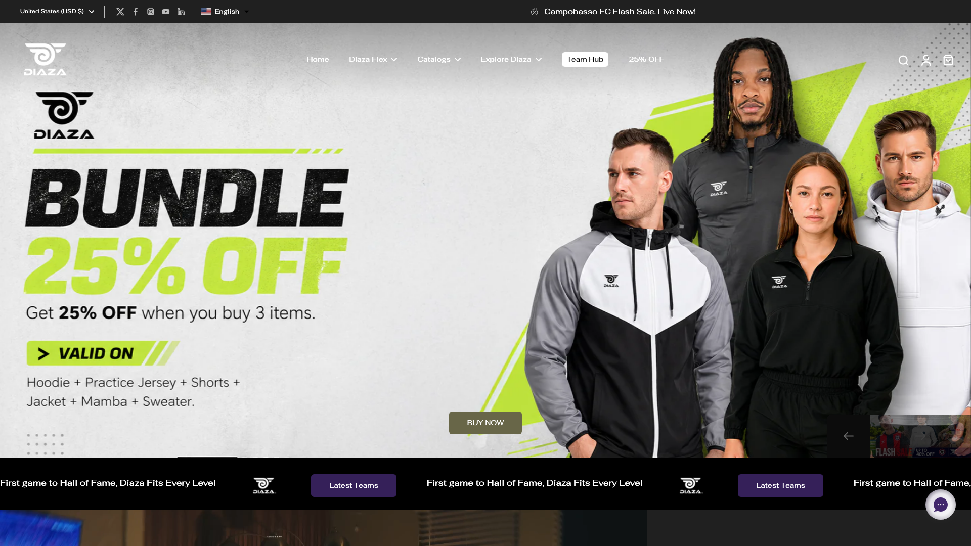 Diaza Sportswear LLC