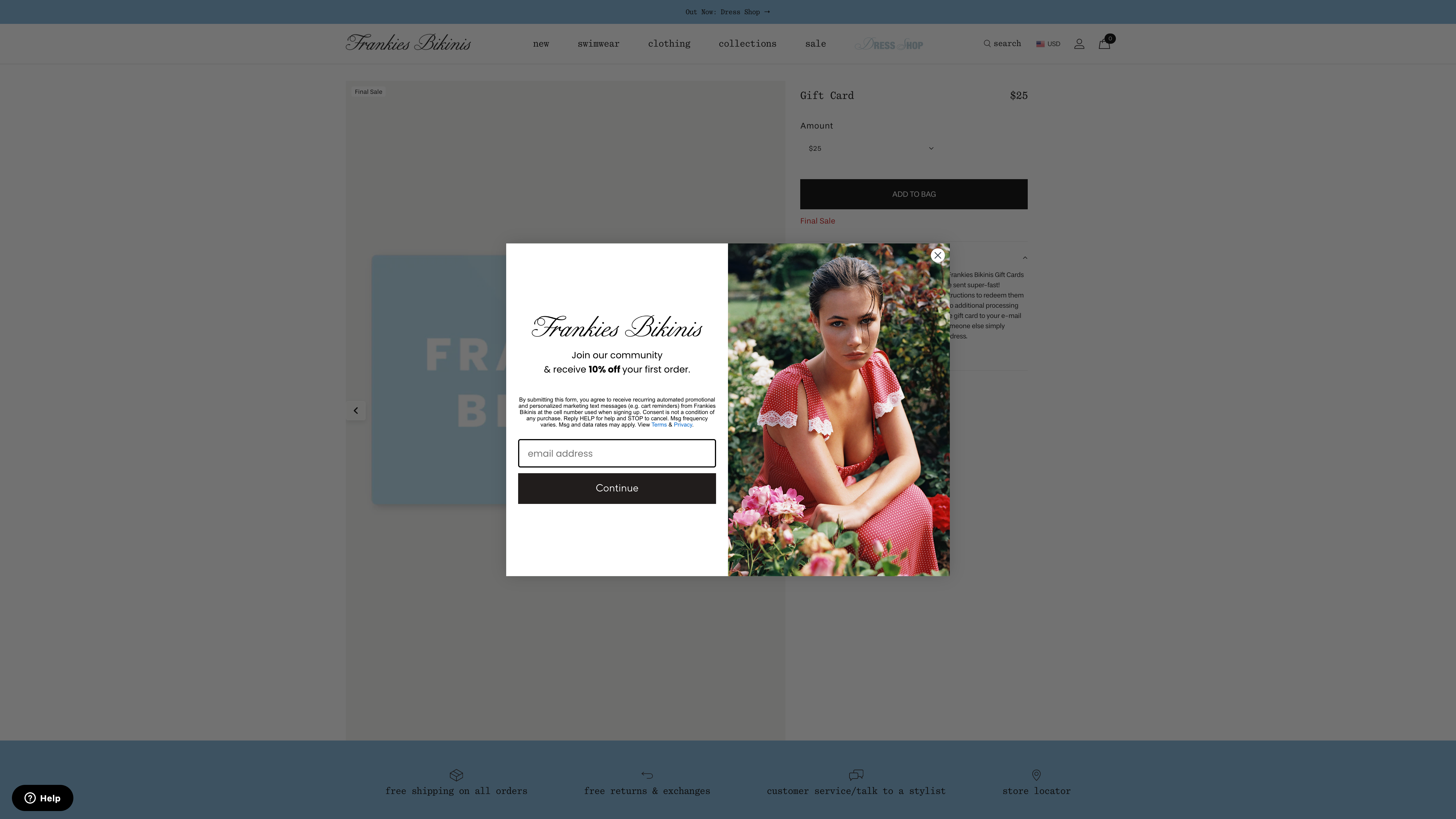 Frankies Bikinis screenshot 5