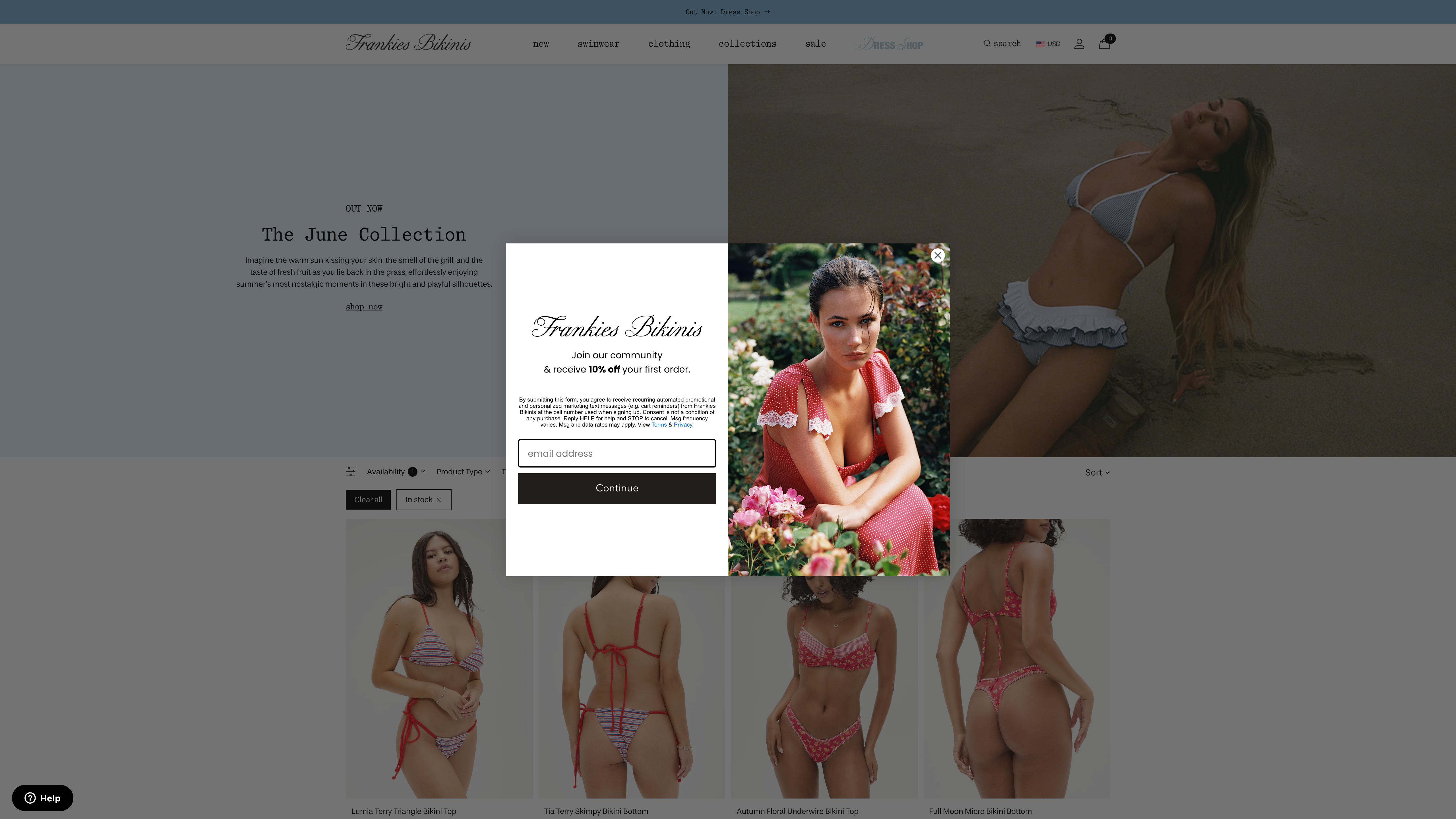Frankies Bikinis screenshot 3