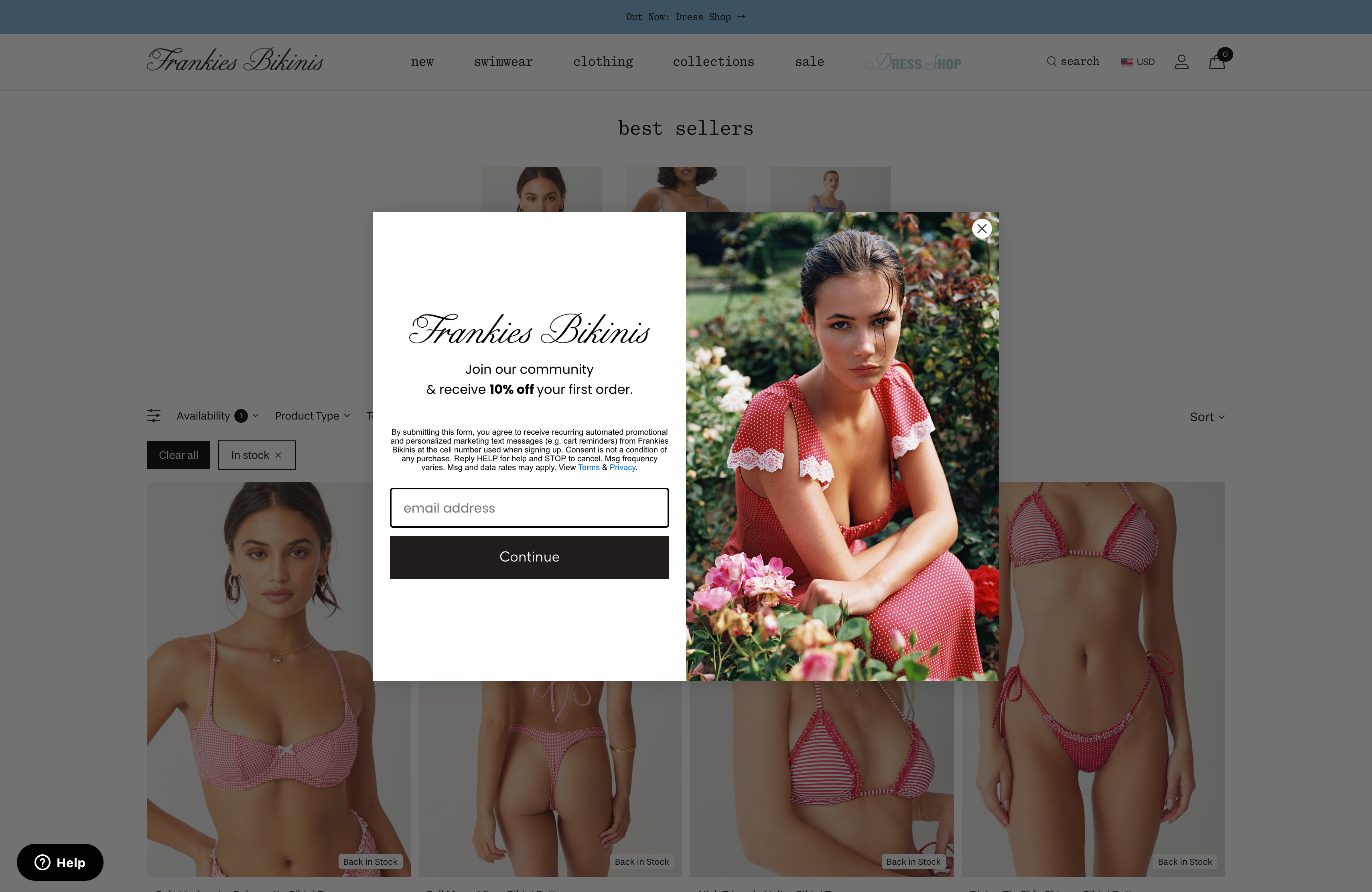 Frankies Bikinis screenshot 4