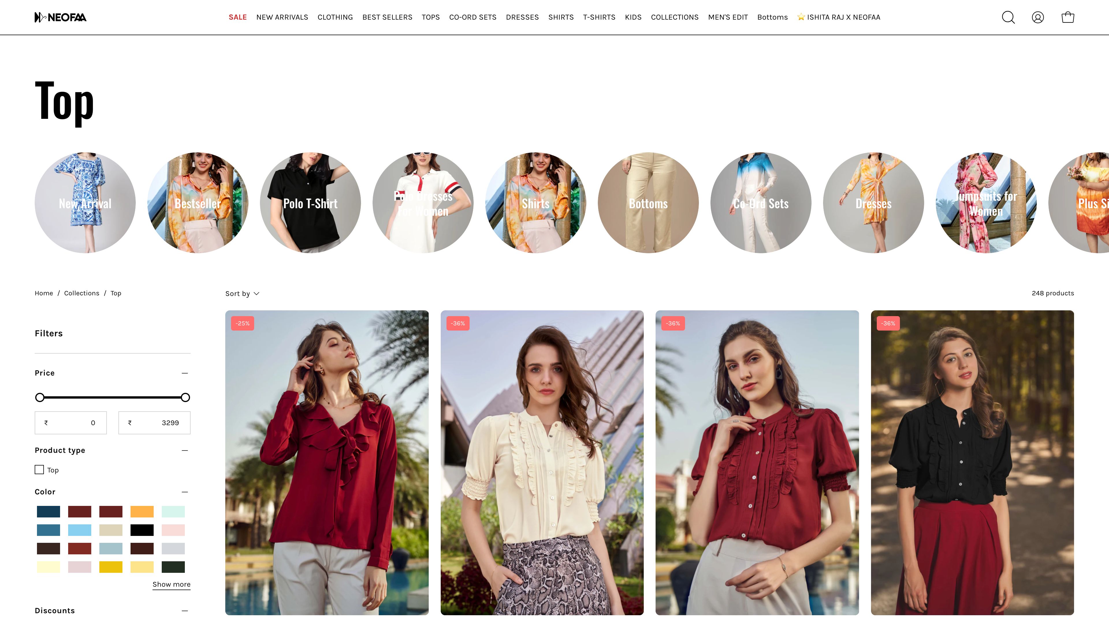 Neofaa - A Luxury clothing brand screenshot 3