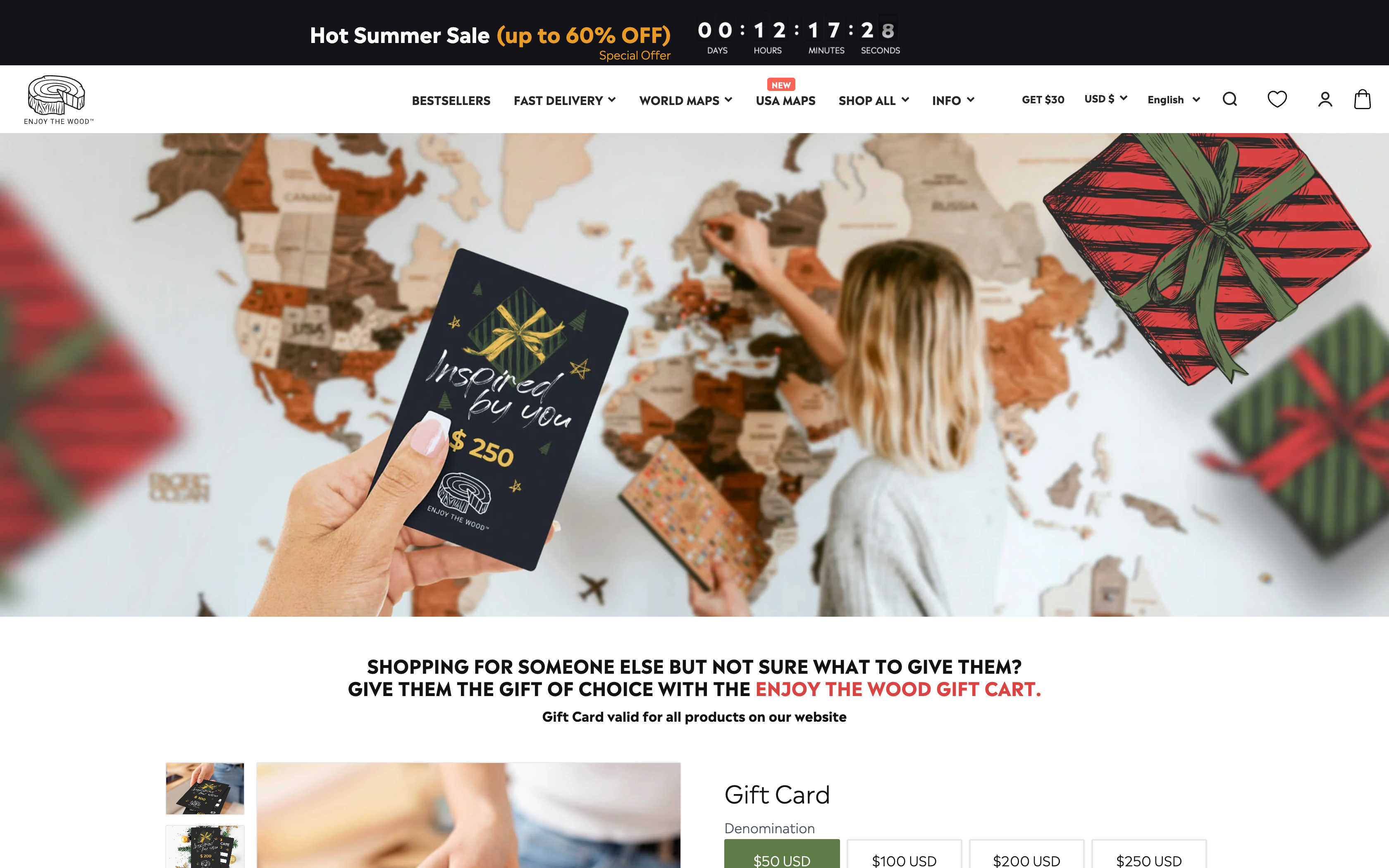 Enjoy The Wood - Full Website Development and Support screenshot 4