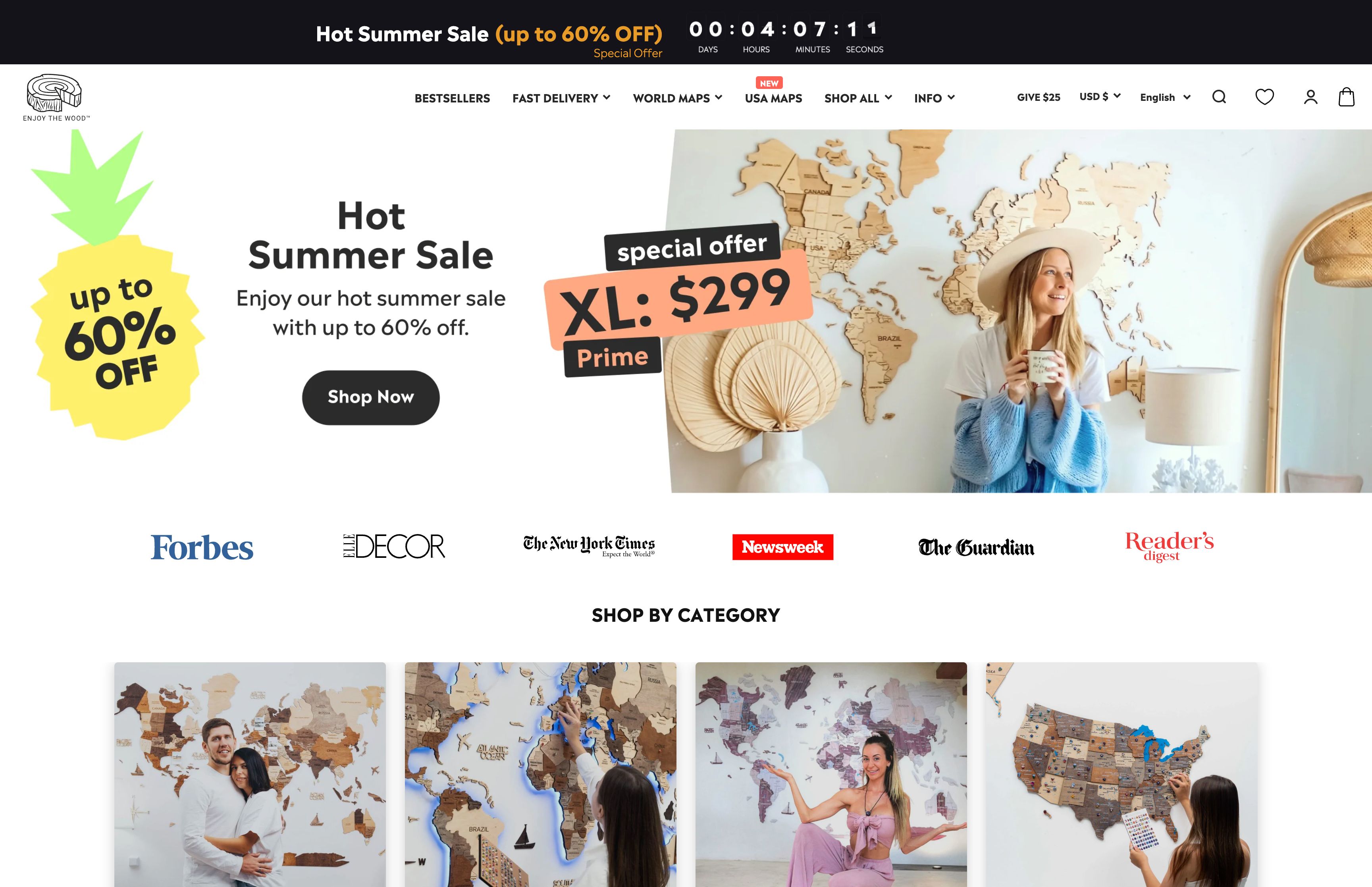 Enjoy The Wood - Full Website Development and Support screenshot 6