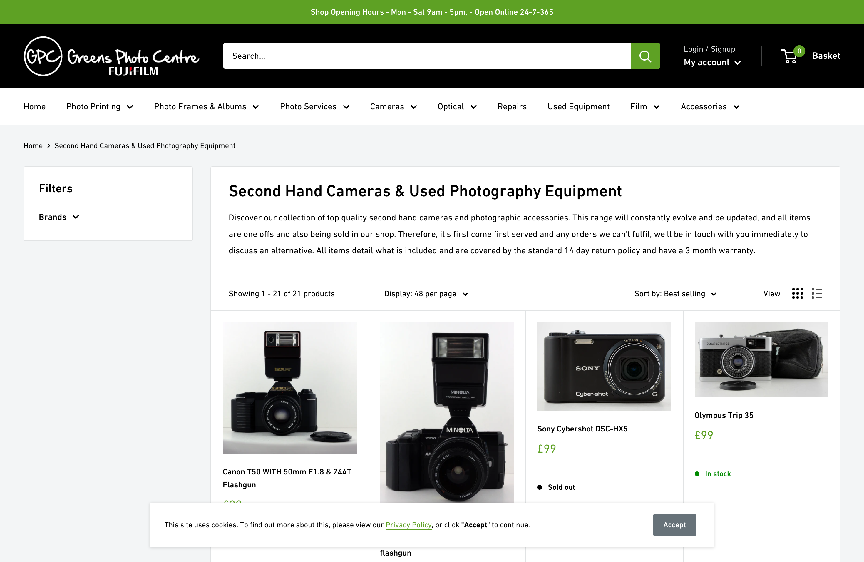 Updated A High Street Store's Website To Enable An ECommerce Channel screenshot 6