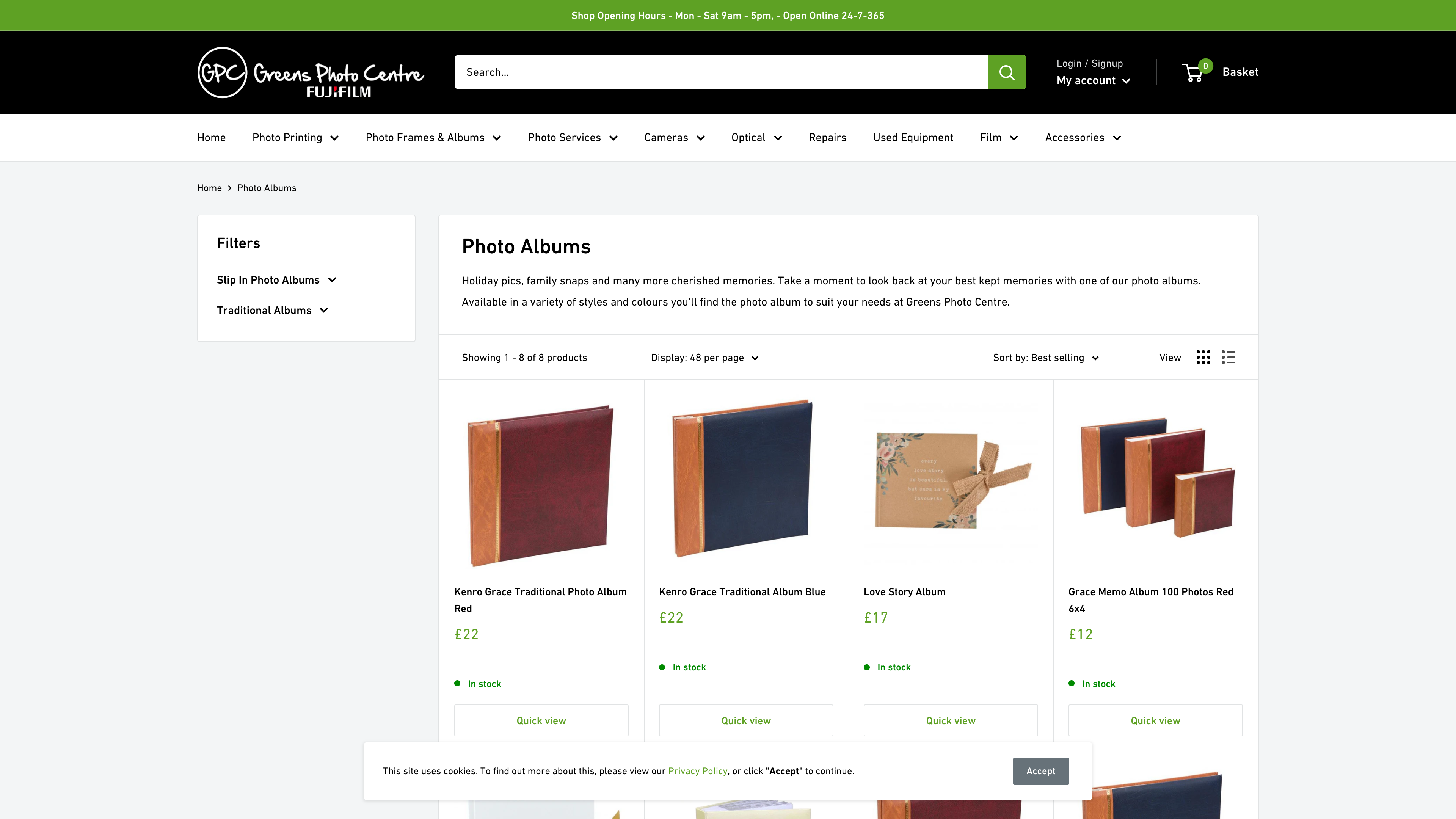 Updated A High Street Store's Website To Enable An ECommerce Channel screenshot 2