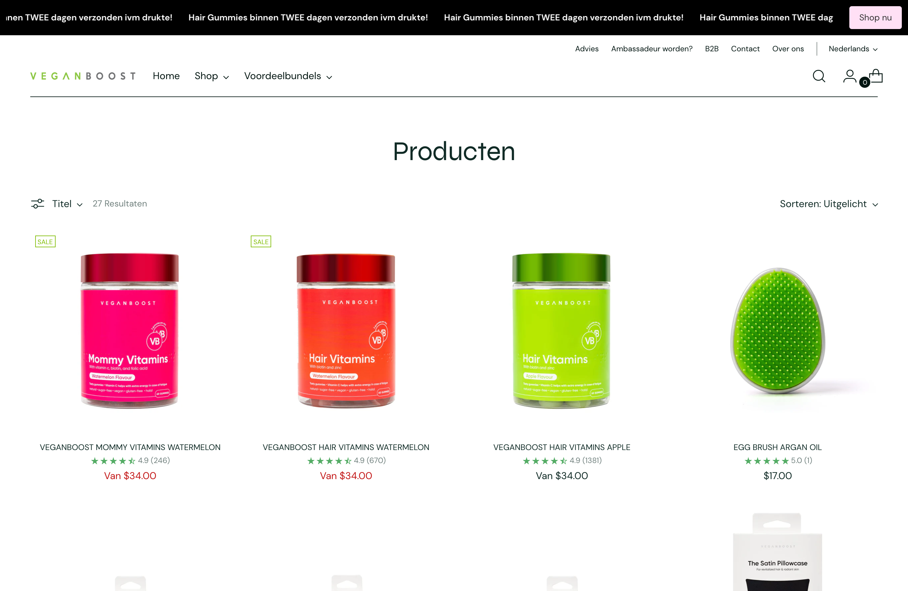 Veganboost screenshot 2