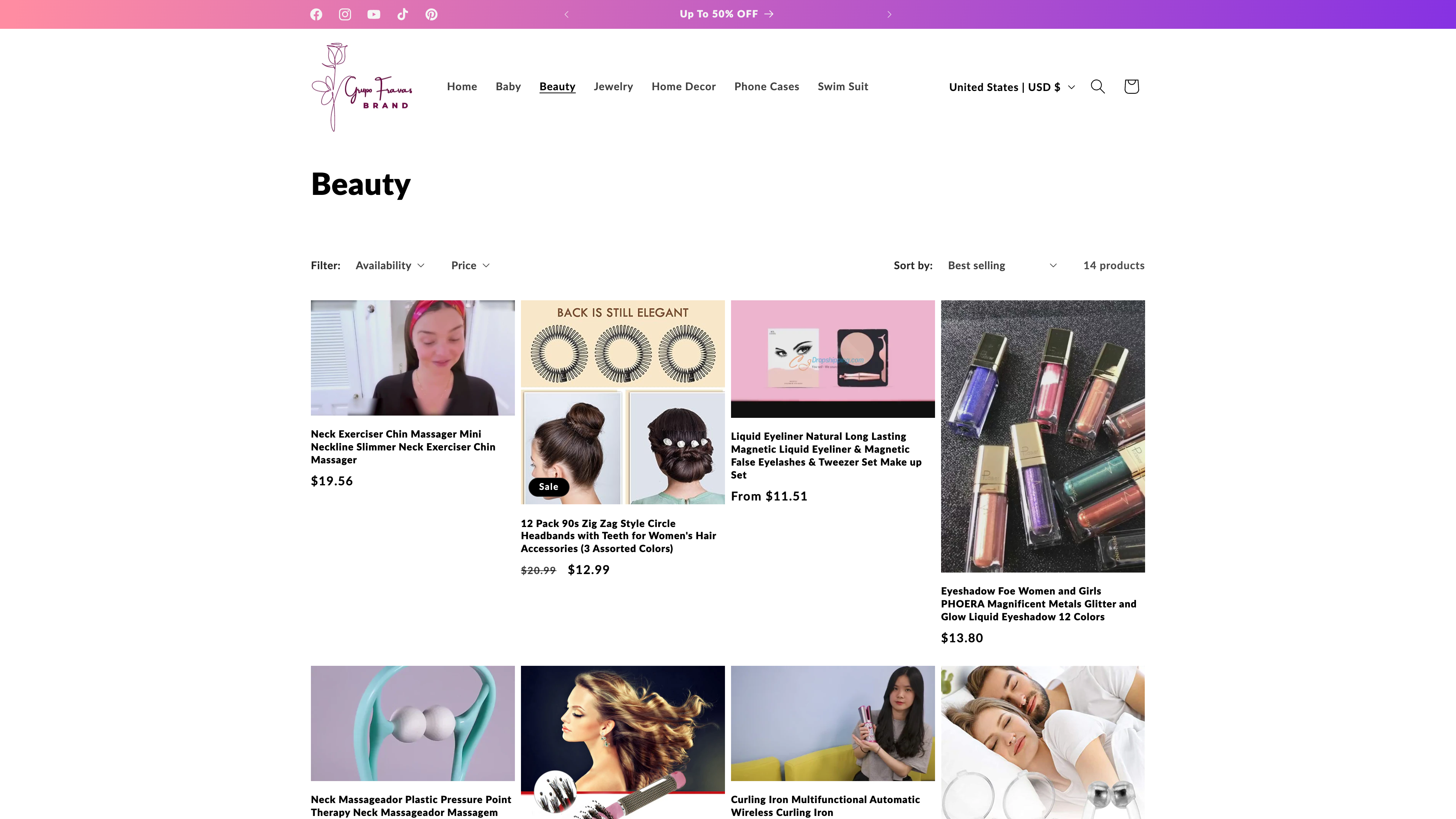 Grupo Fravas Brand screenshot 2