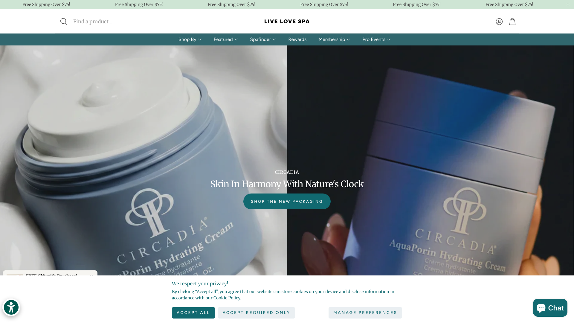 Shop Live Love Spa