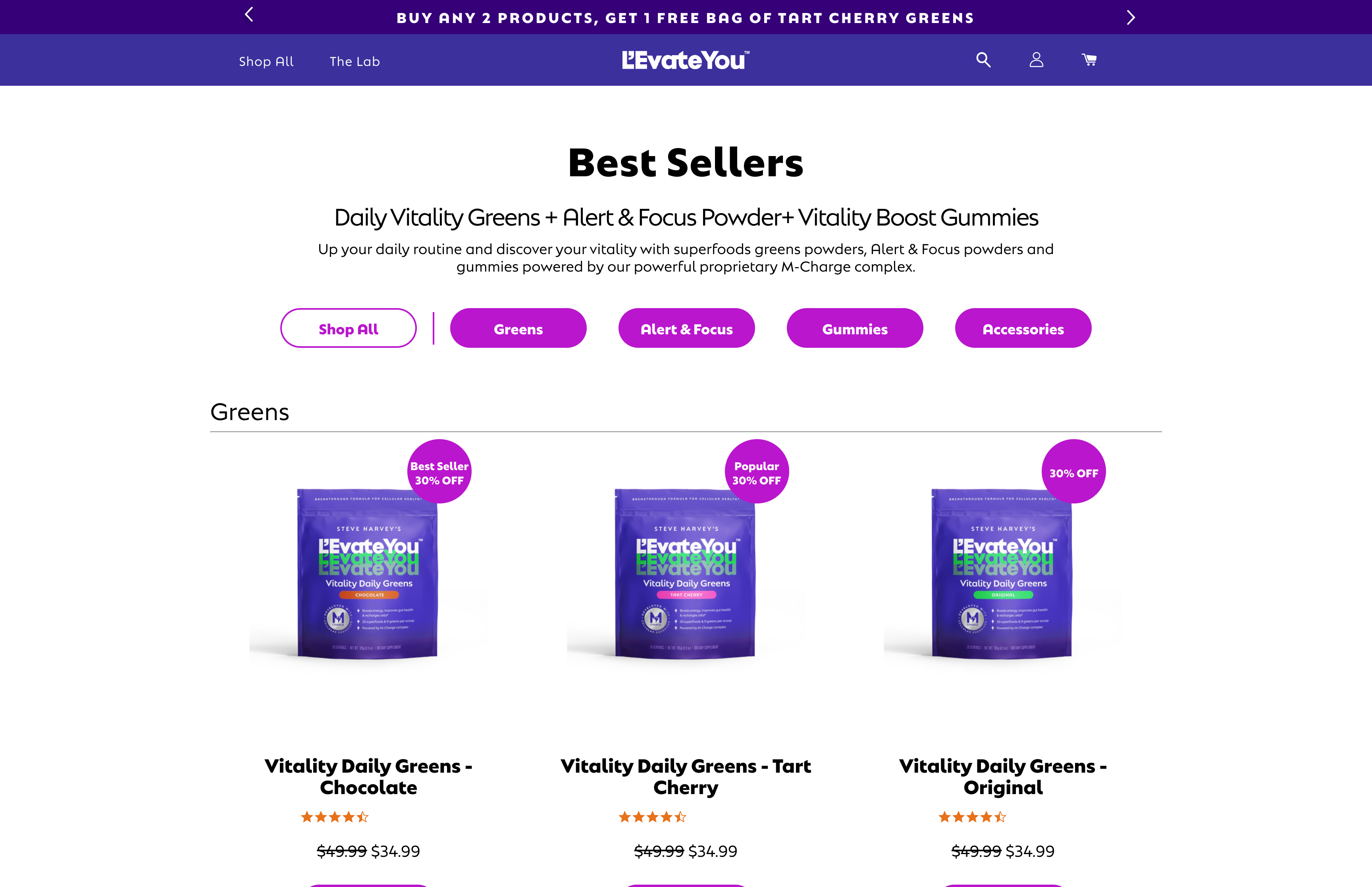 Growth Strategy and Website Design for Steve Harvey screenshot 4