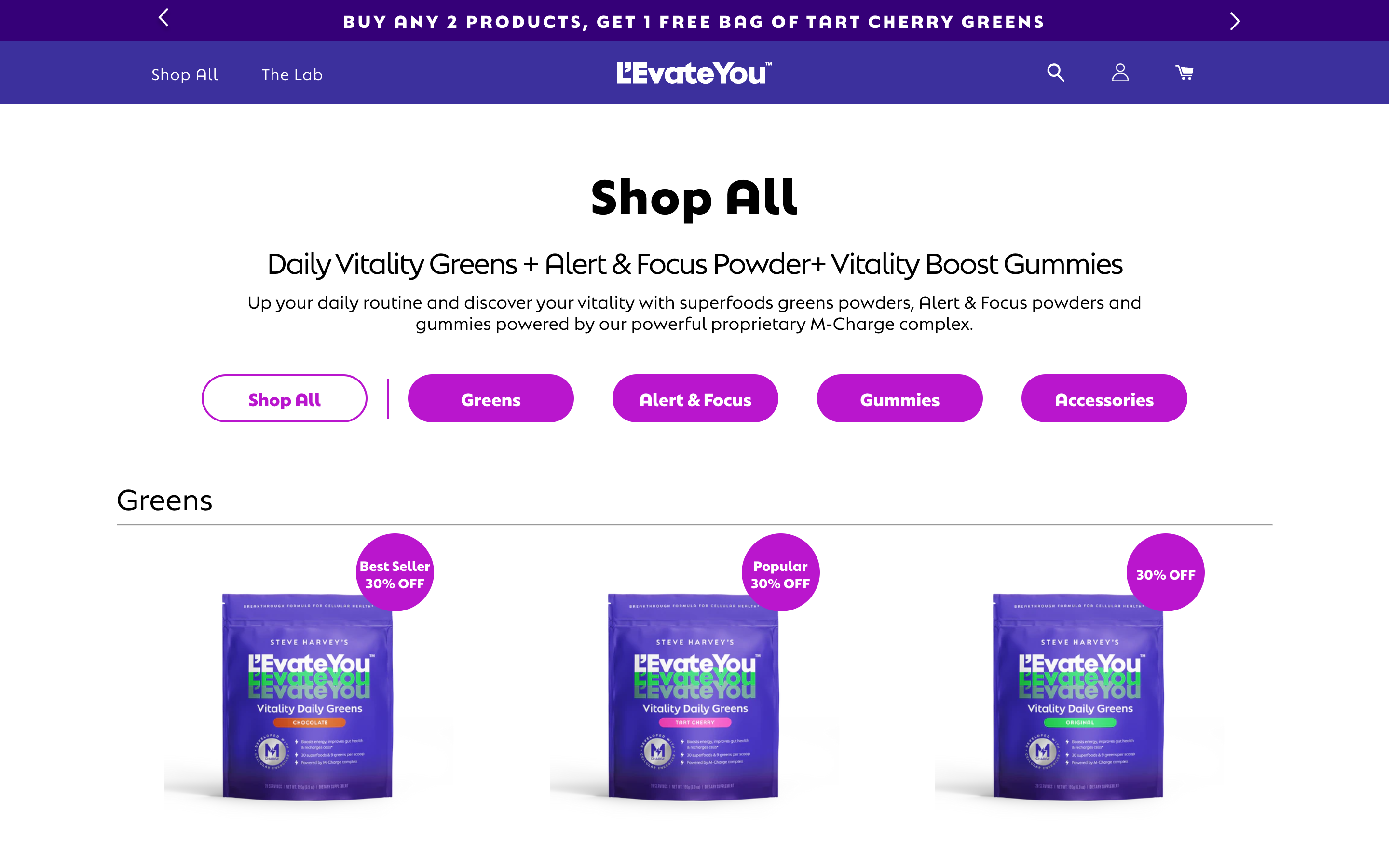 Growth Strategy and Website Design for Steve Harvey screenshot 2