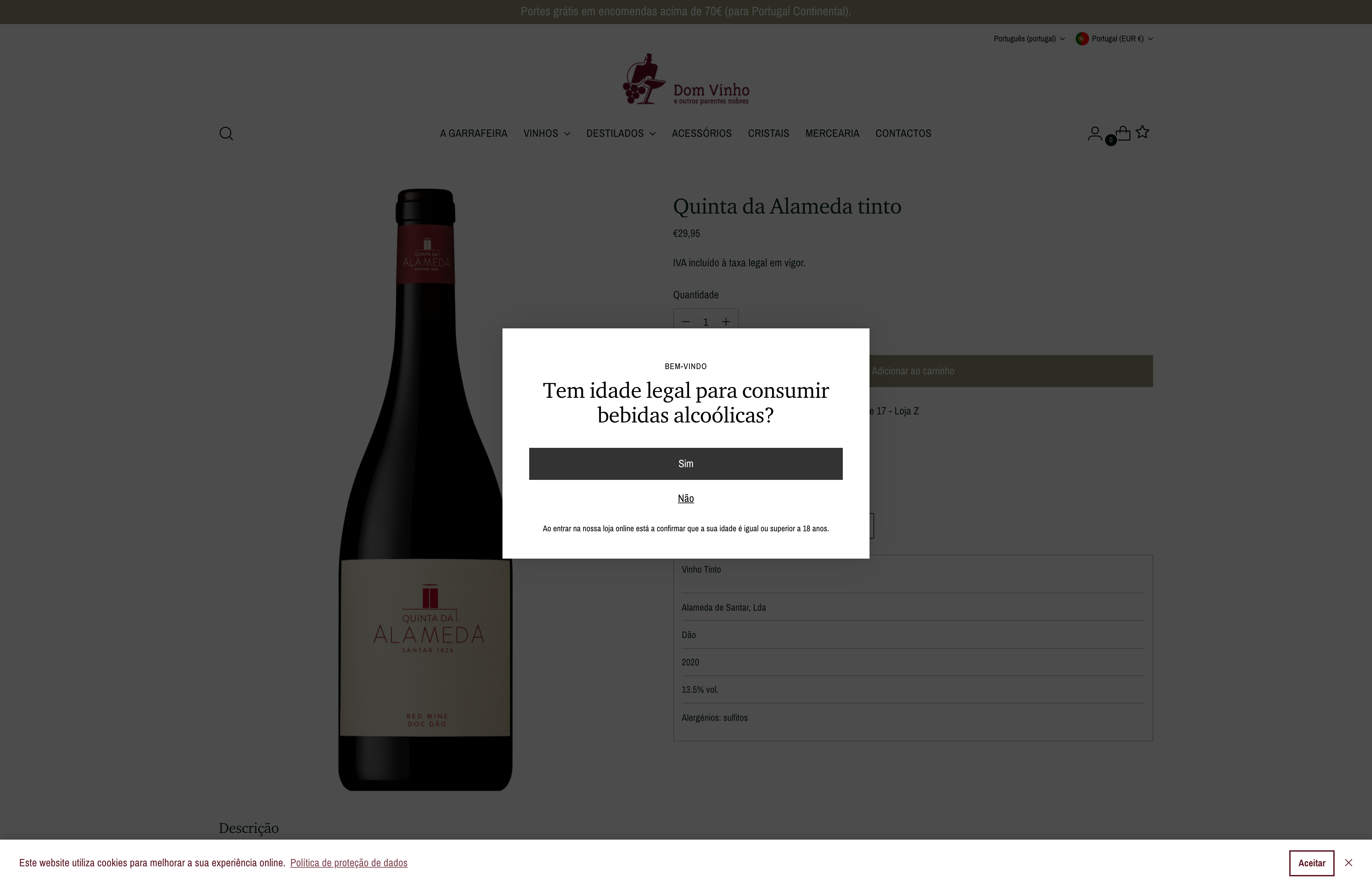 DOM VINHO | WINE STORE screenshot 4